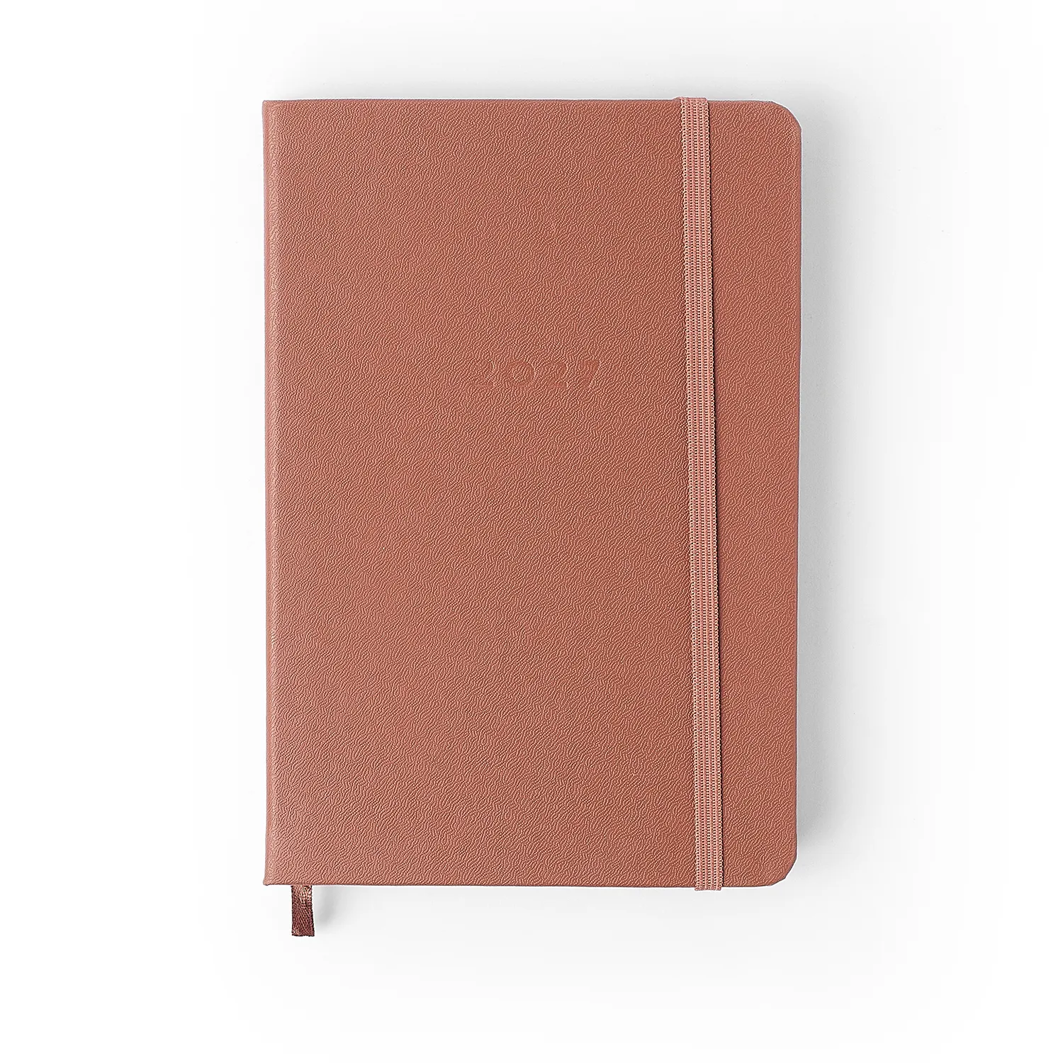 Agenda Planner 2027 Clássica Diária 14x21 Caramelo