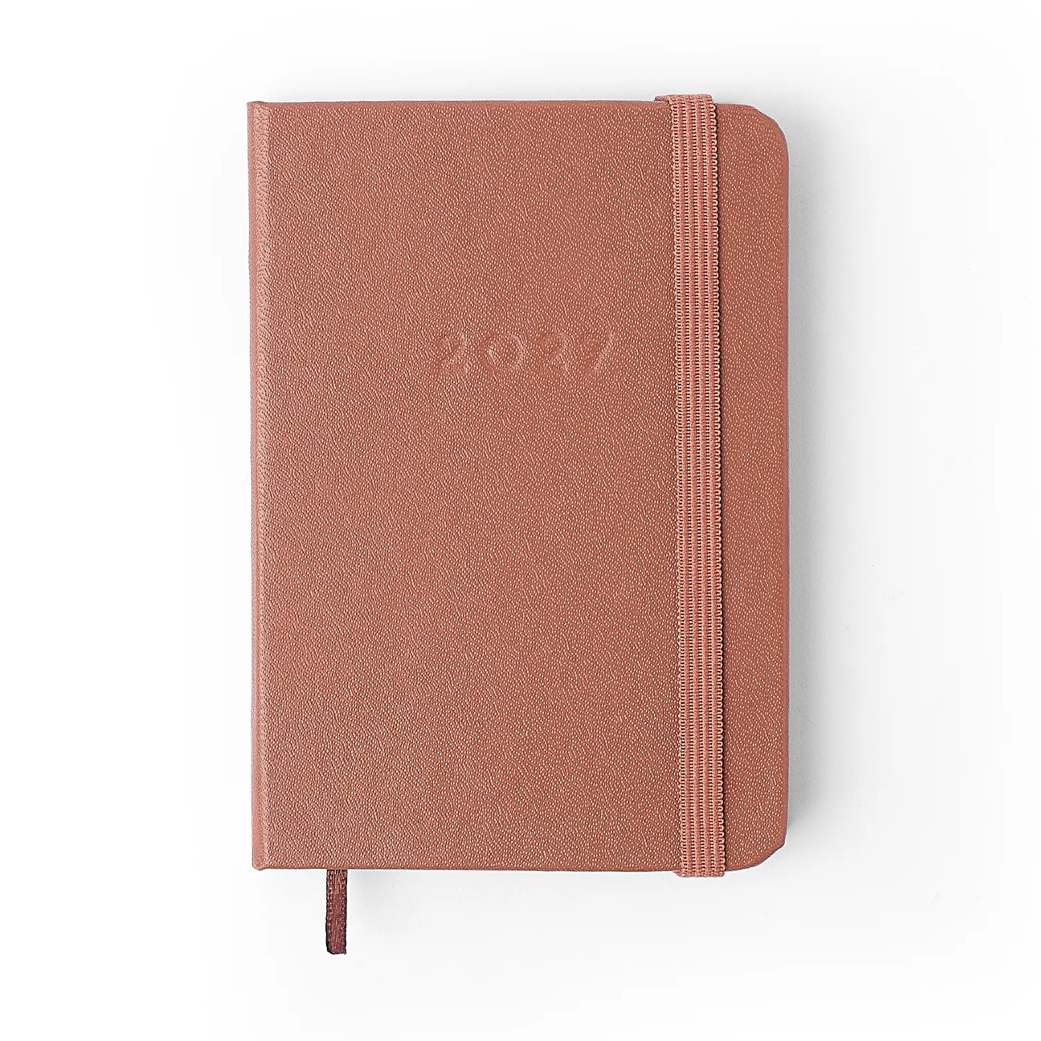 Agenda Planner 2027 Clássica Semanal 9x13 Caramelo