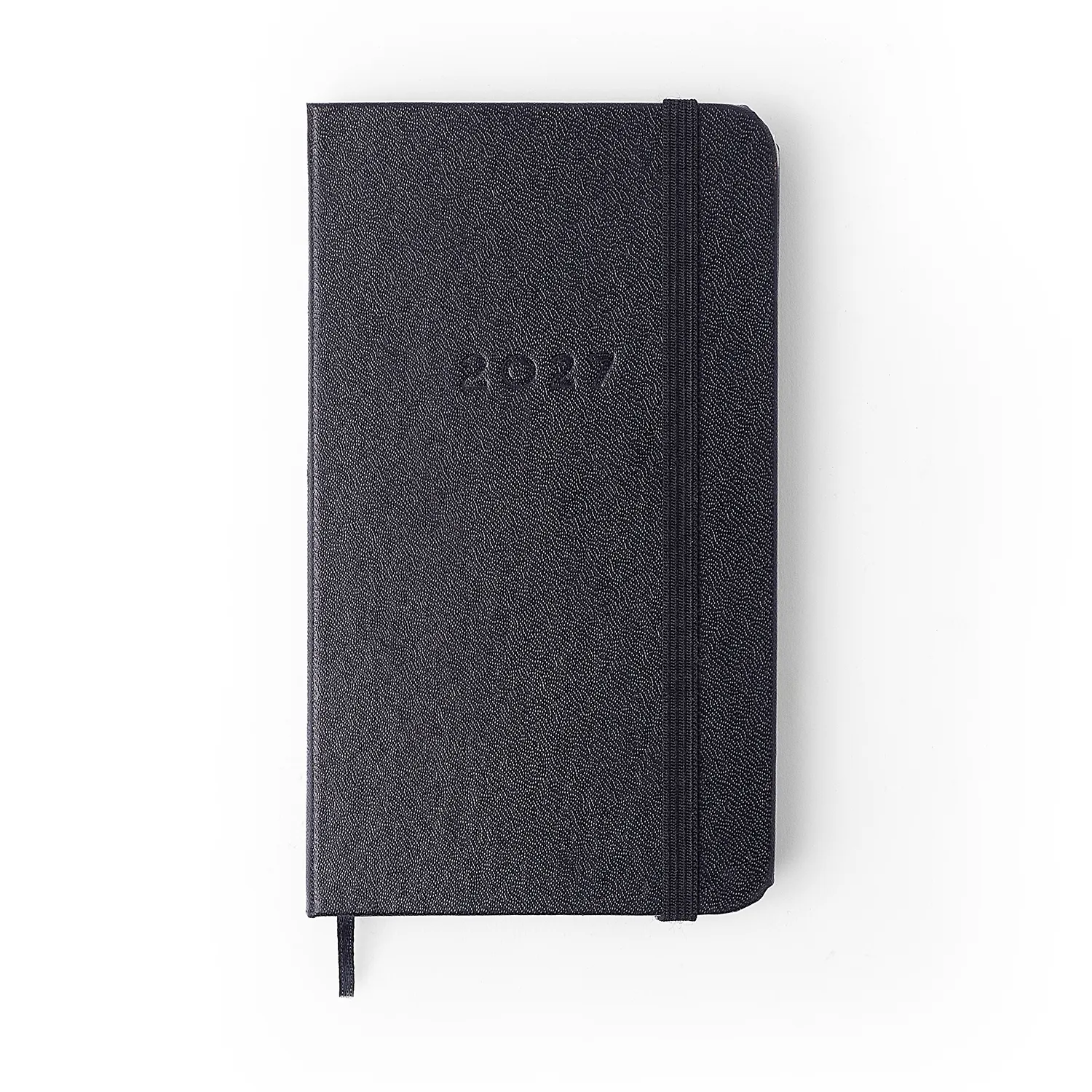 Agenda Planner 2027 Clássica Semanal Anotações 9x15,5 Preta