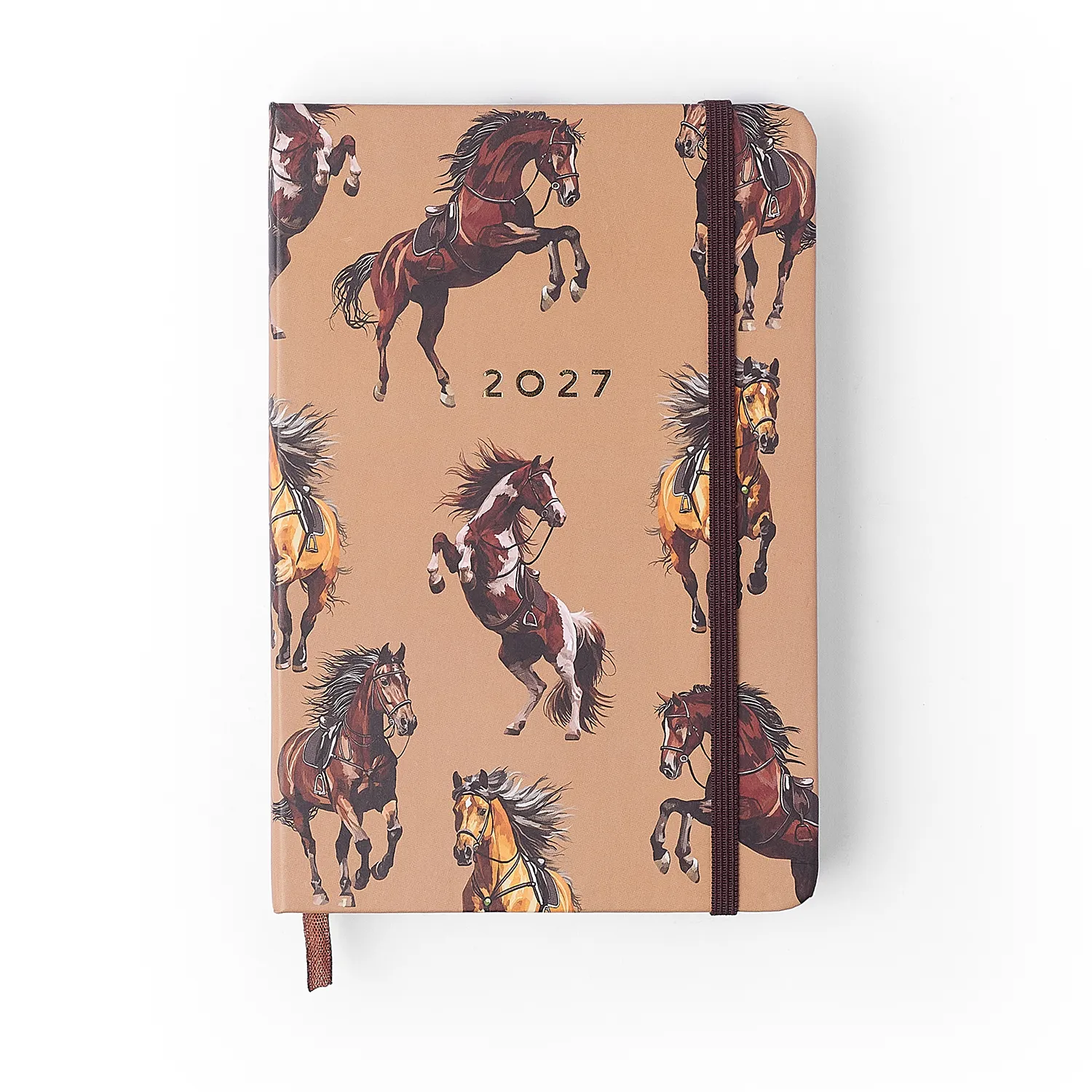 Agenda Planner 2027 Haras Diária 14x21 Puro Sangue