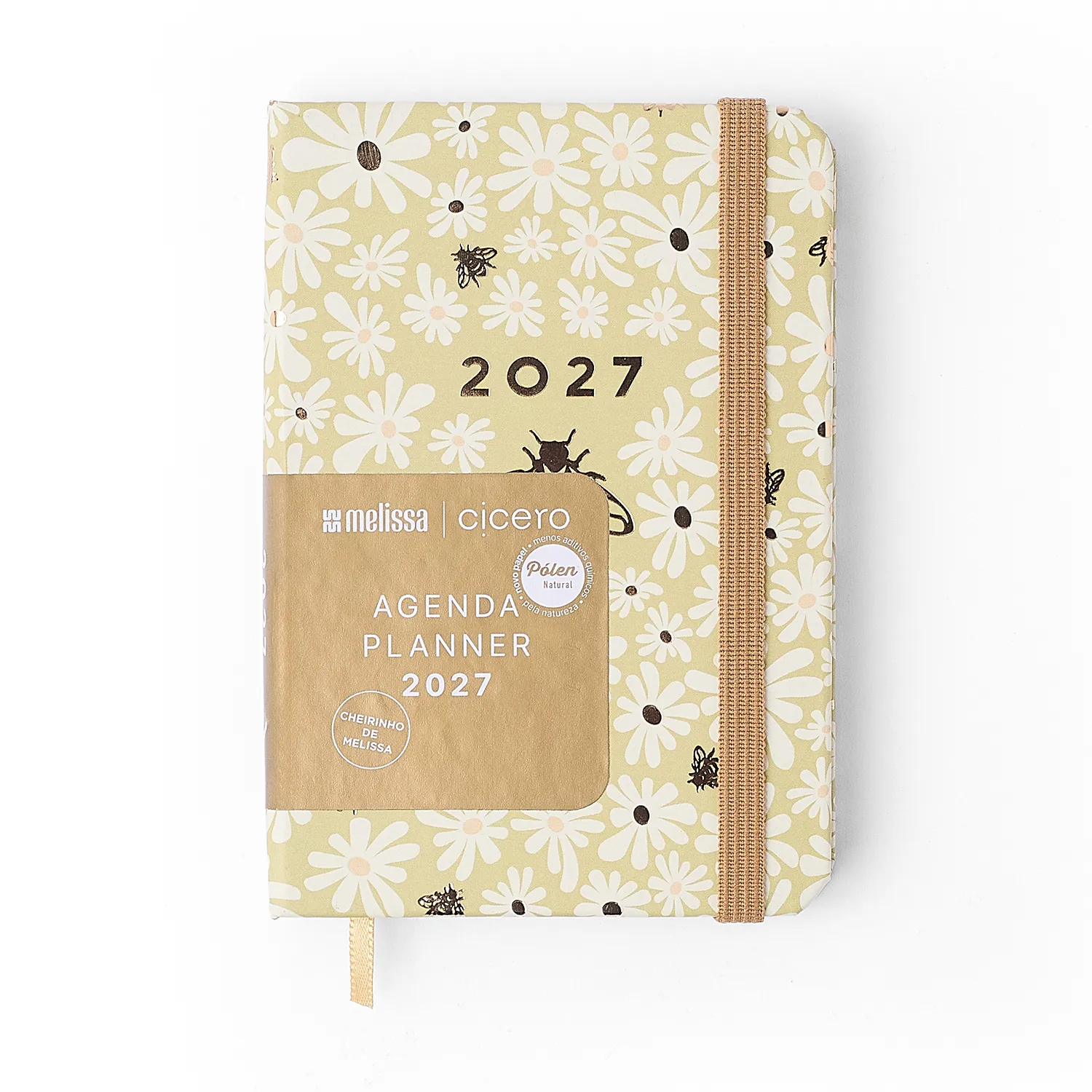 Agenda Planner 2027 Melissa Semanal 9x13 Mini Bloomy Pistache