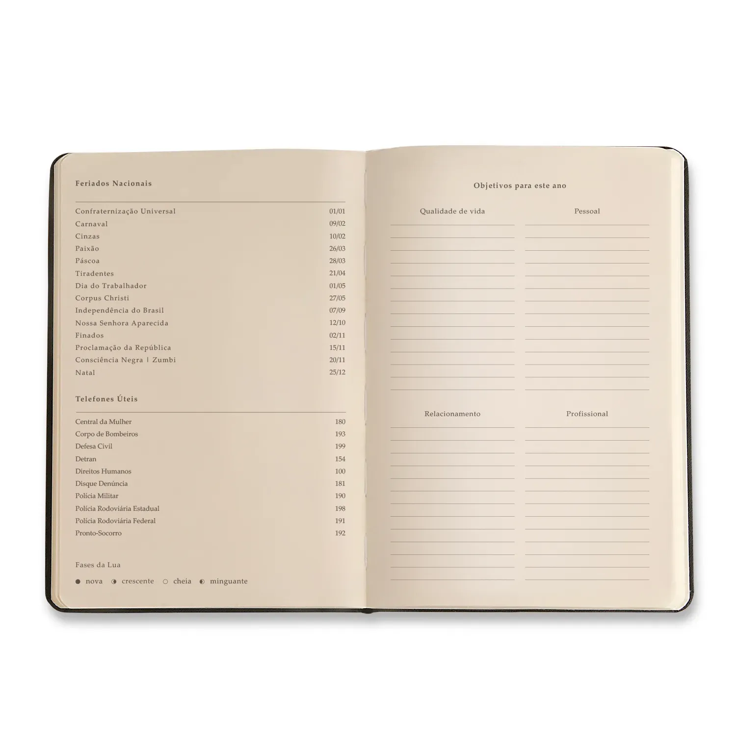 Agenda Planner 2027 Noronha Semanal 14x21 Atalaia