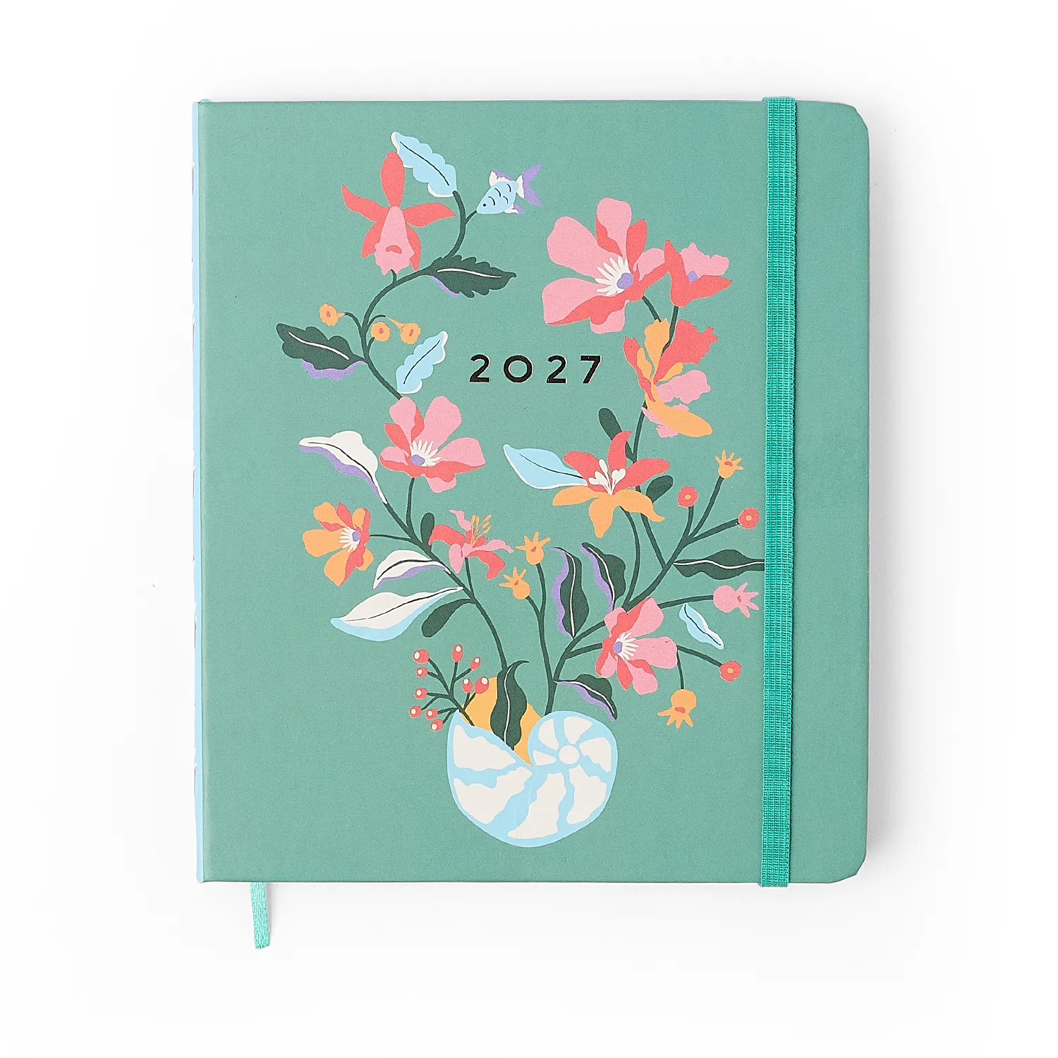 Agenda Planner 2027 Noronha Semanal Planejamento 17x19,5 Flora Marinha