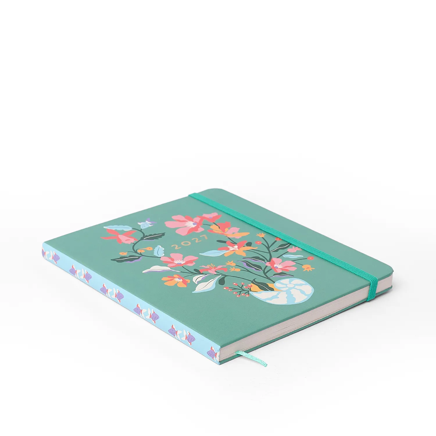 Agenda Planner 2027 Noronha Semanal Planejamento 17x19,5 Flora Marinha