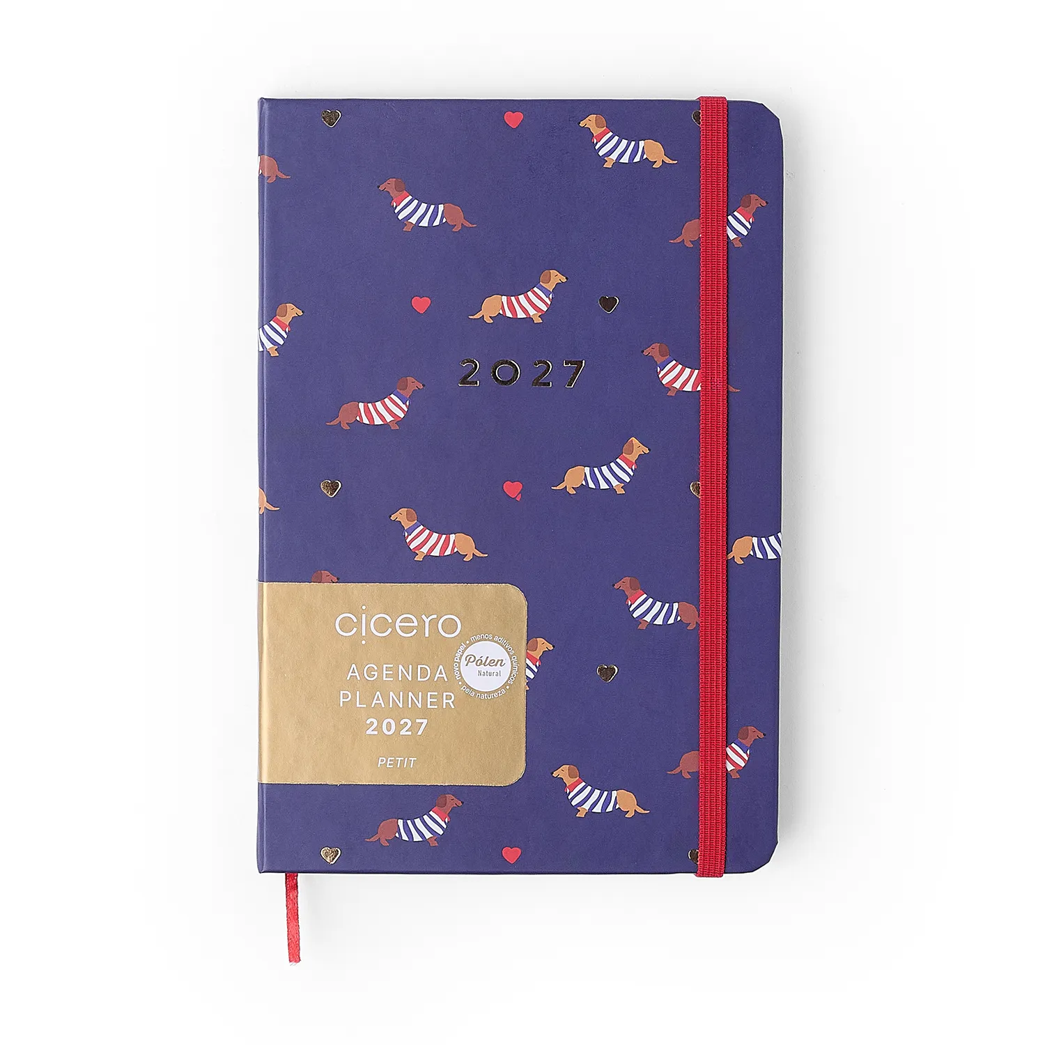 Agenda Planner 2027 Petit Semanal Anotações 14x21 Amor