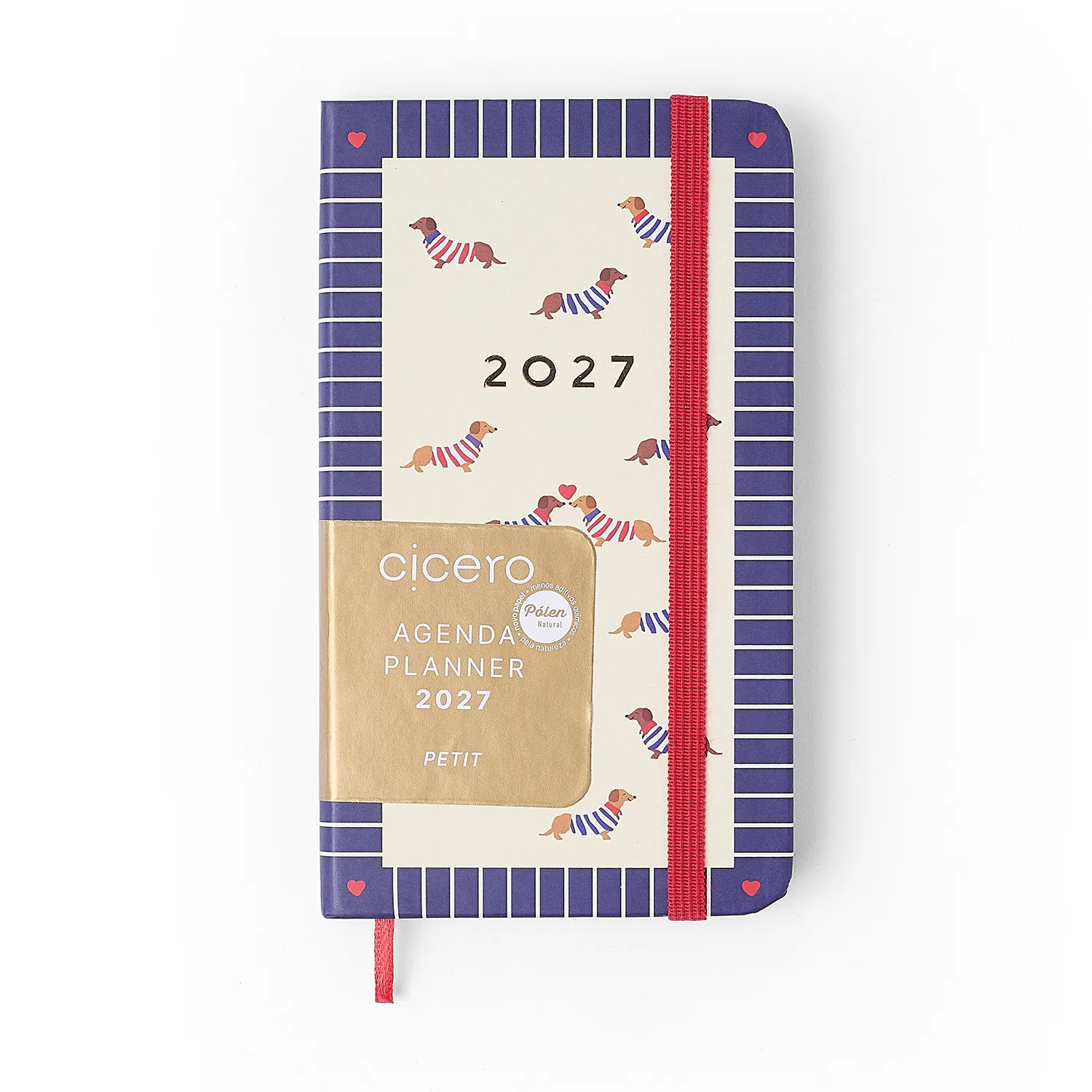 Agenda Planner 2027 Petit Semanal Anotações 9x15,5 Moldura