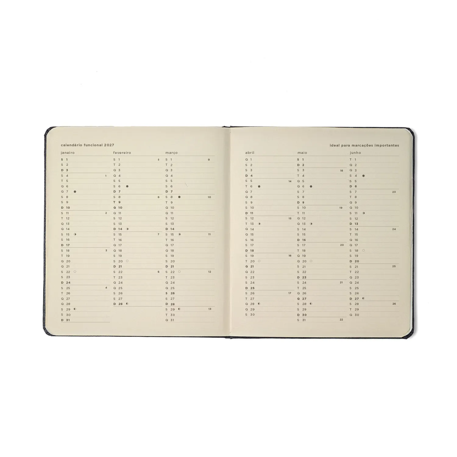 Agenda Planner 2027 Petit Semanal Planejamento 17x19,5 Passeio