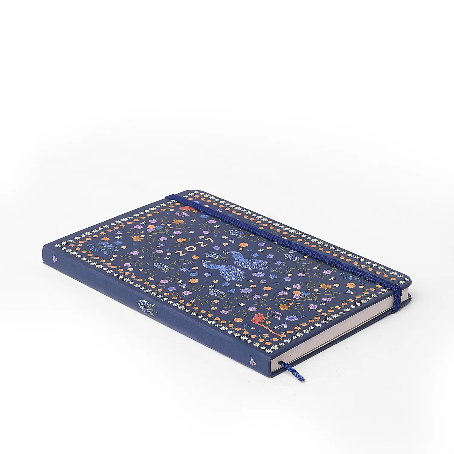 Agenda Planner 2027 Relicário Semanal 14x21 Realeza Marinho
