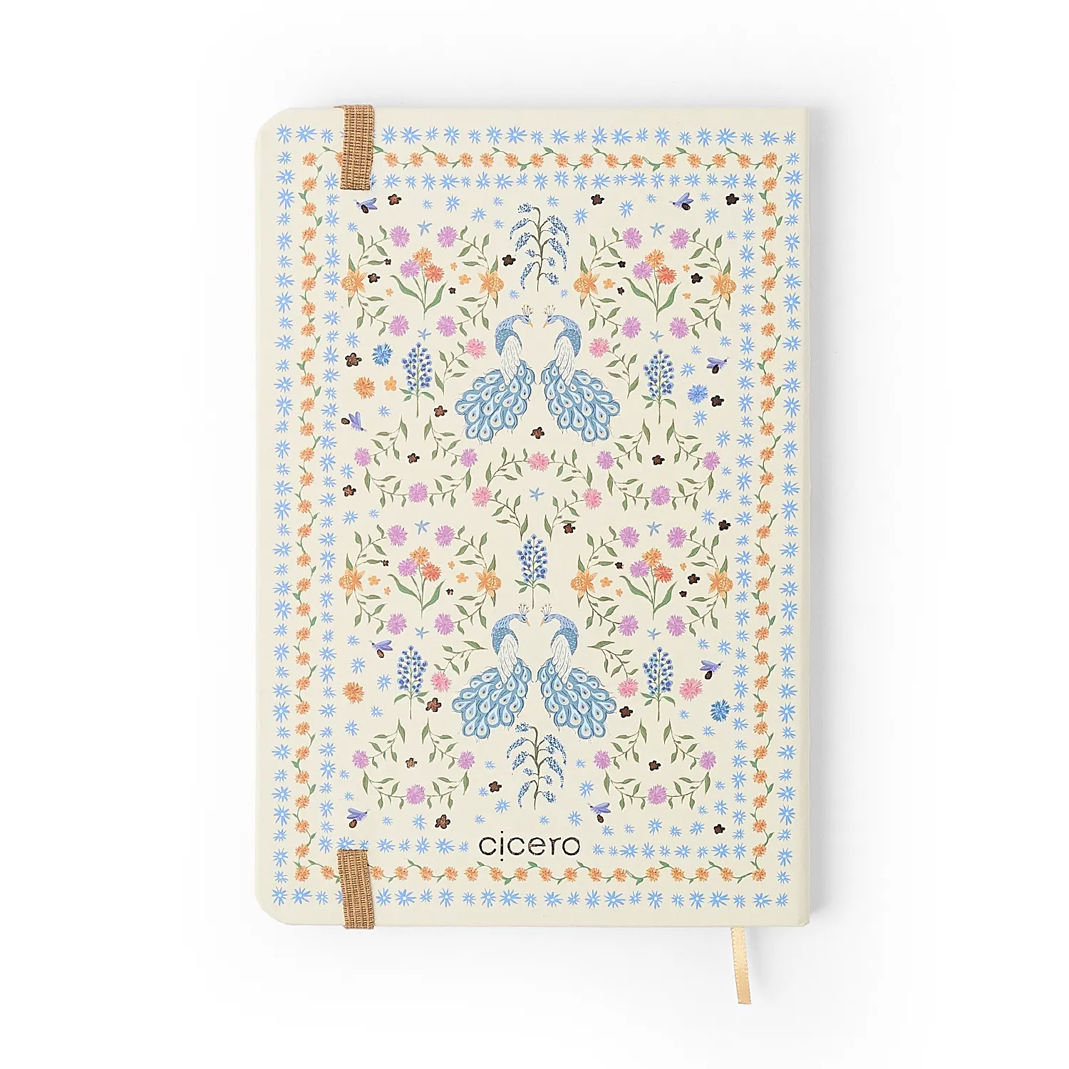 Agenda Planner 2027 Relicário Semanal Anotações 14x21 Realeza Off White