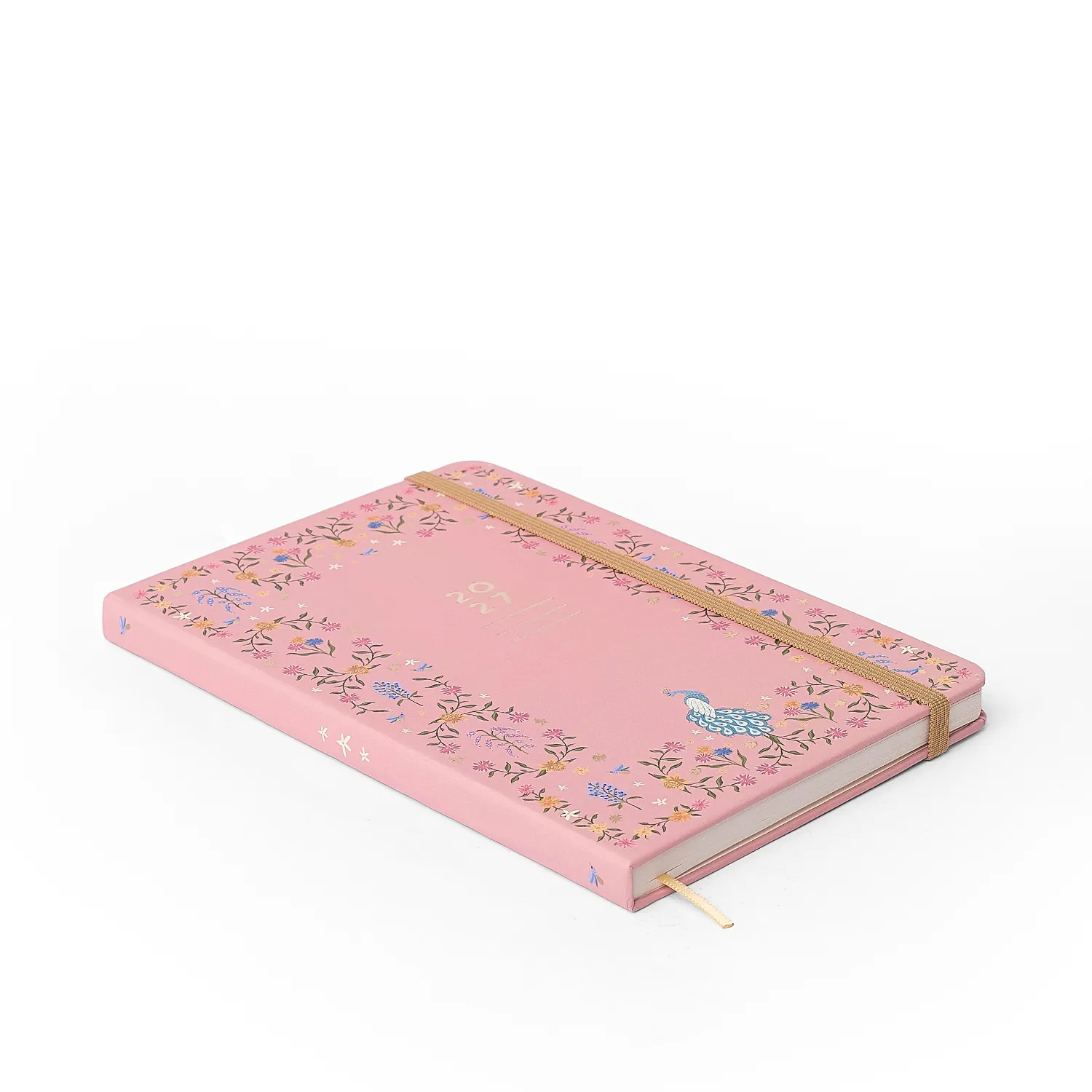 Agenda Planner 2027 Relicário Semanal Anotações 14x21 Secreto Coral