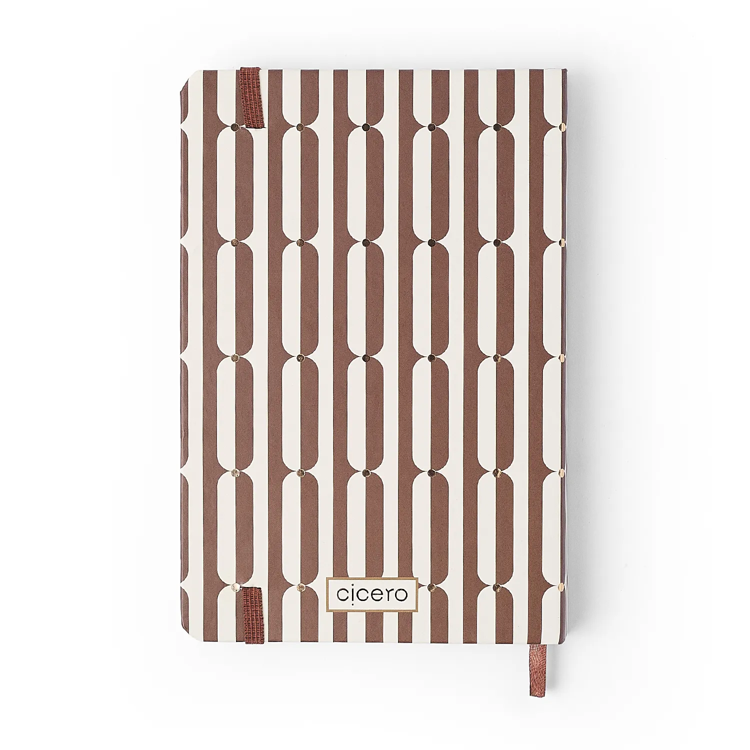 Agenda Planner 2027 Veredas Diária 14x21 Marrom