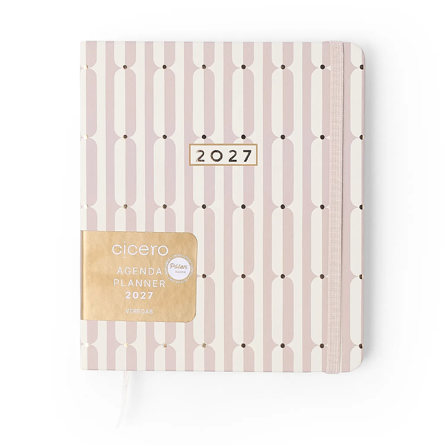 Agenda Planner 2027 Veredas Semanal Planejamento 17x19,5 Gelo