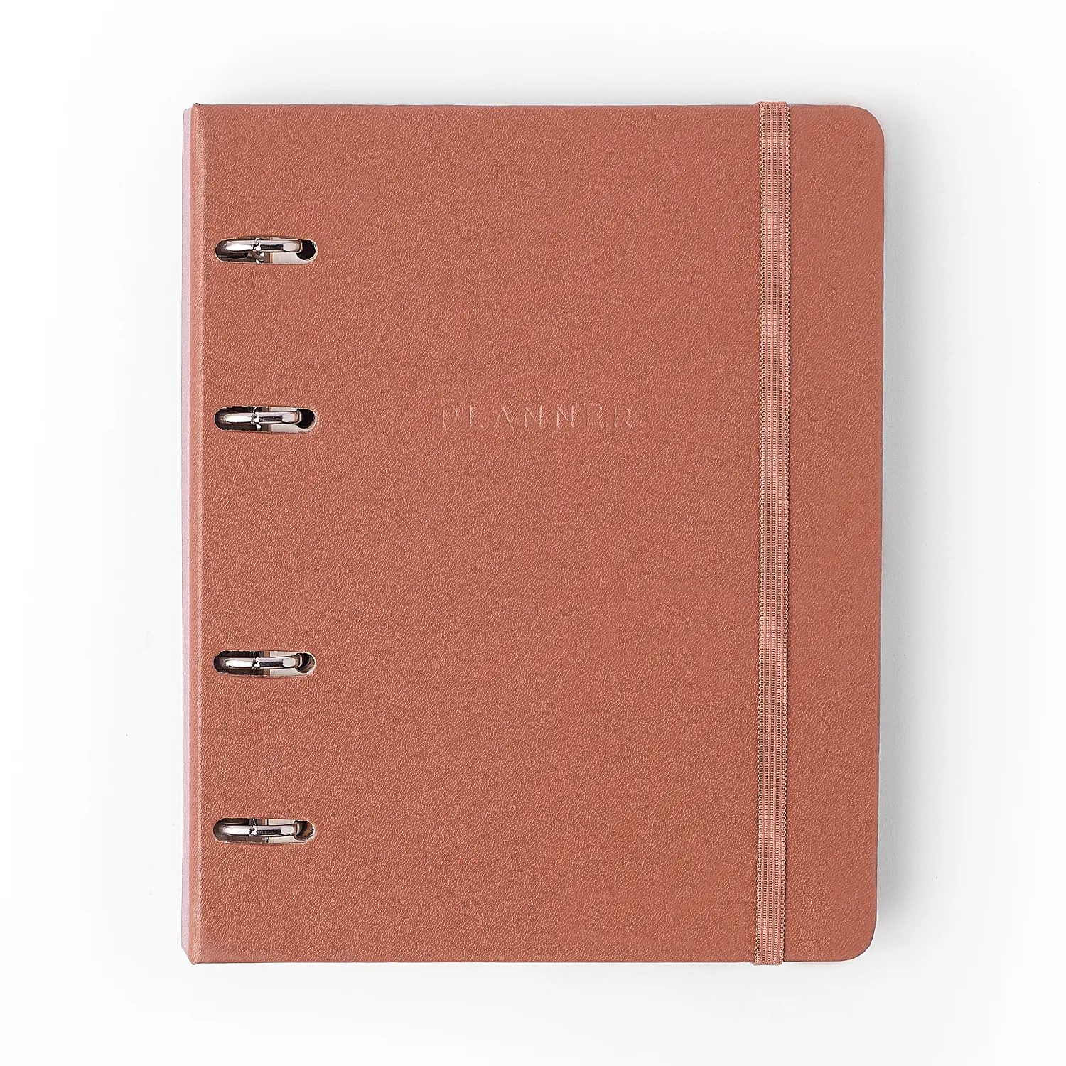 Agenda Planner Argolado 2027 Clássica Semanal Notas A5 Caramelo