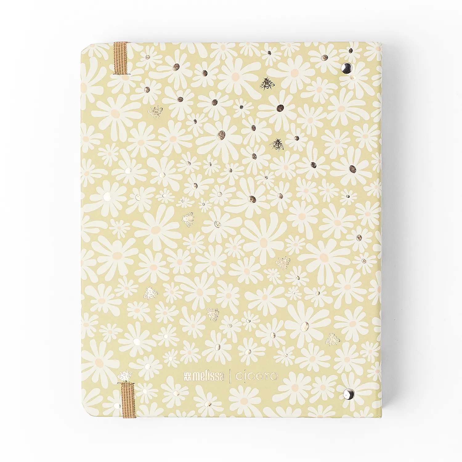 Agenda Planner Argolado 2027 Melissa Semanal Notas A5 Mini Bloomy Pistache