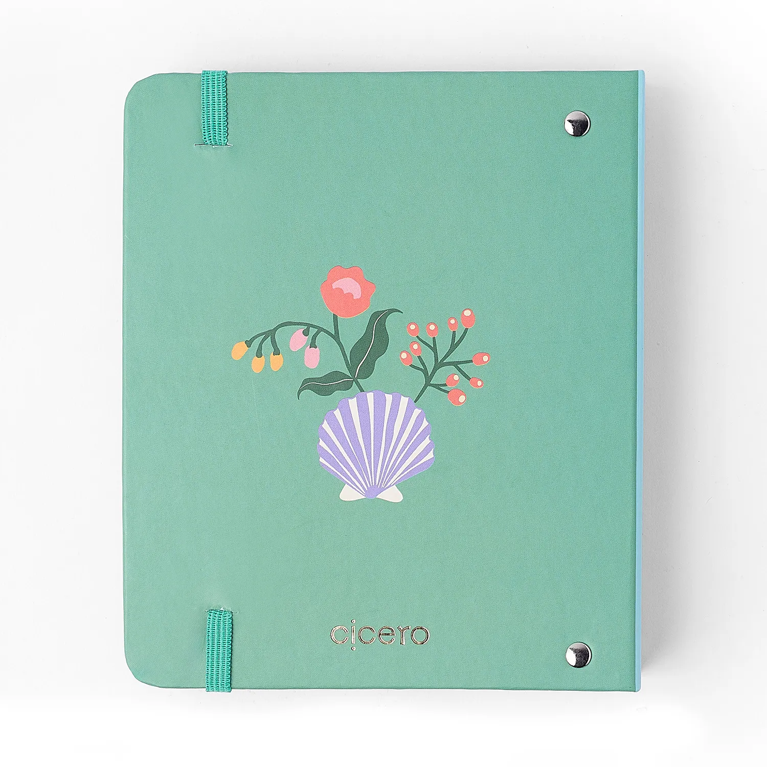 Agenda Planner Argolado 2027 Noronha Semanal A6 Flora Marinha