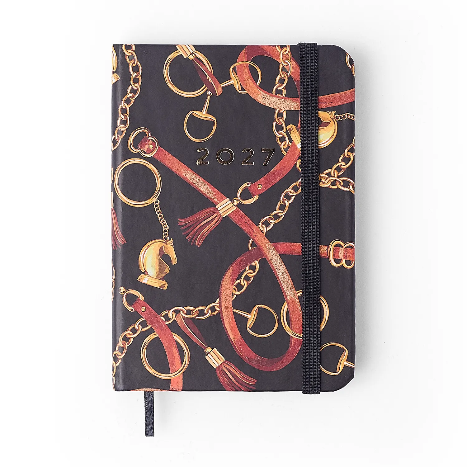 Agenda Planner Ciceros 2027 Haras Semanal 9x13 Selaria Preto