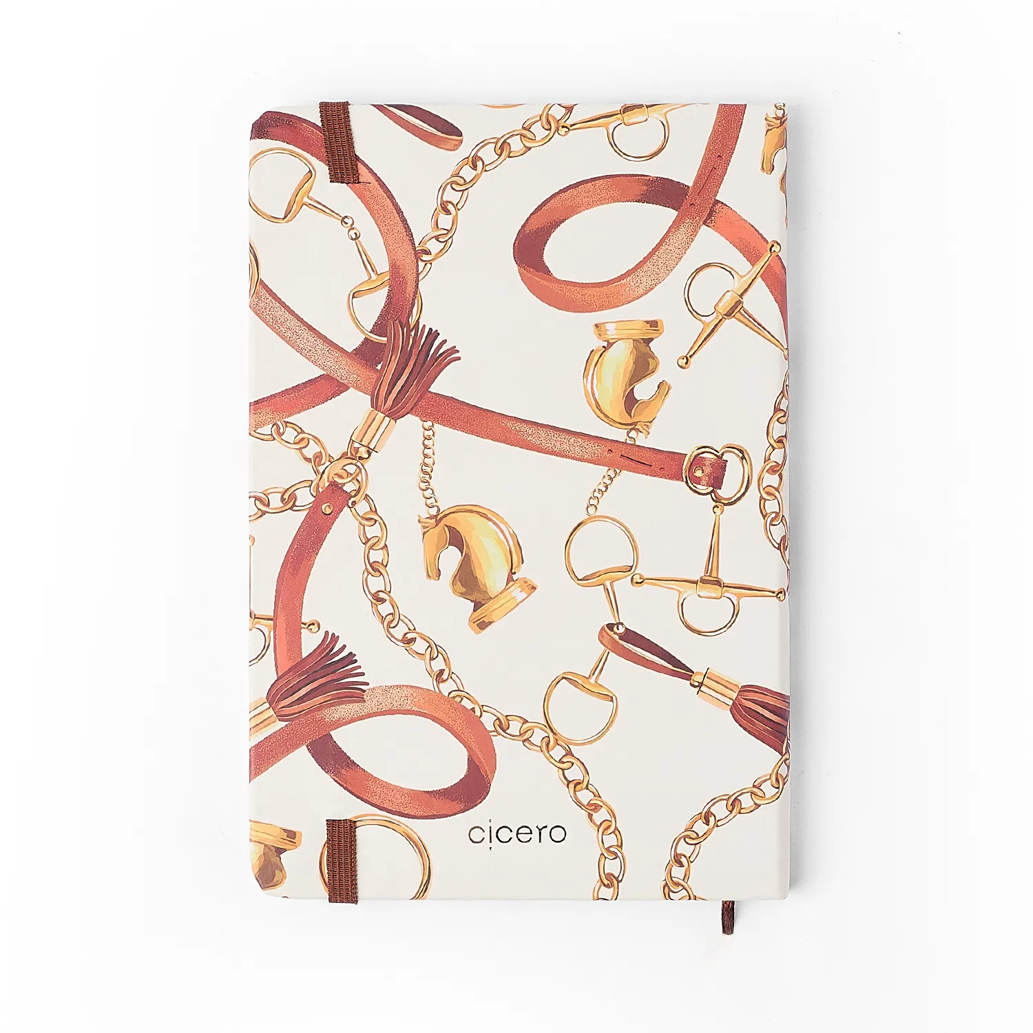 Agenda Planner Ciceros 2027 Haras Semanal Anotações 14x21 Selaria Off White