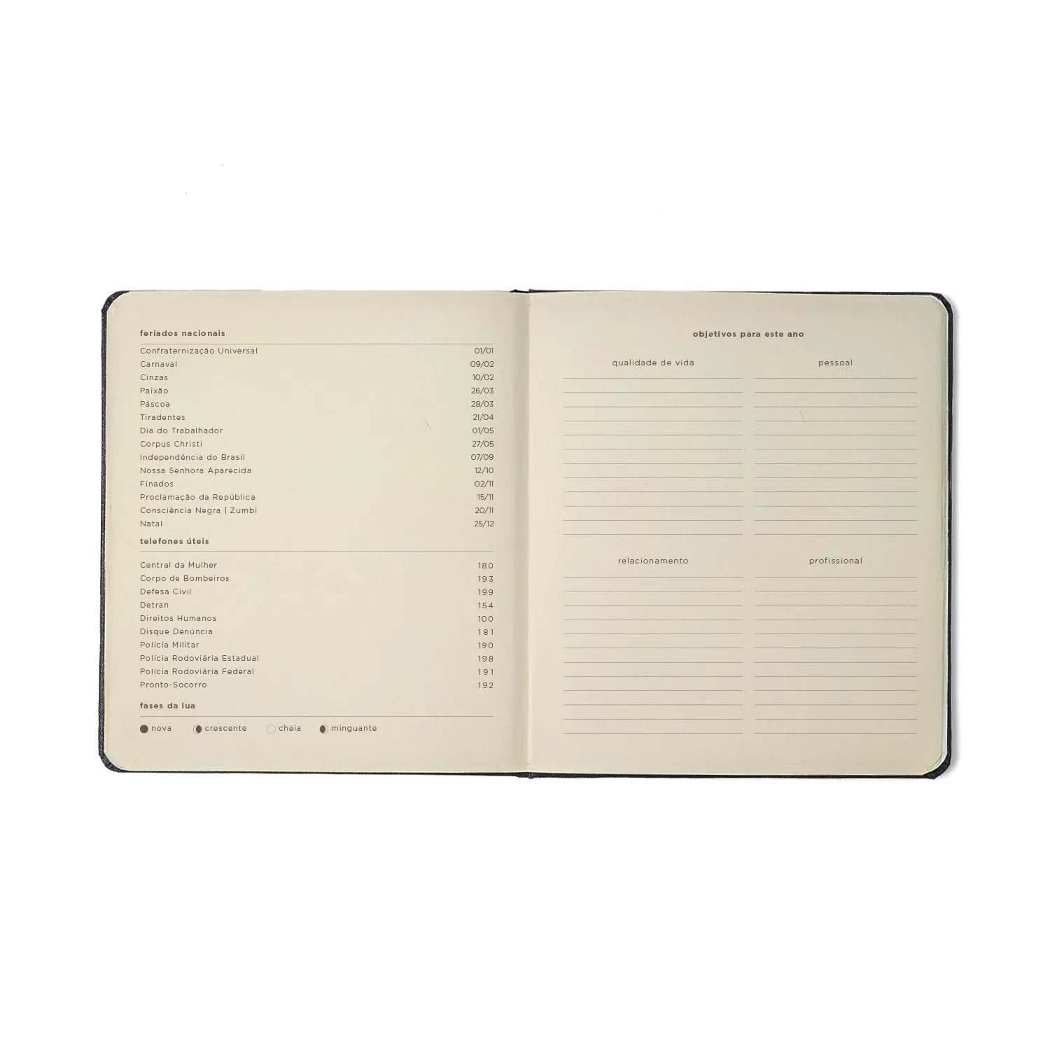 Agenda Planner Ciceros 2027 Haras Semanal Planejamento 17x19,5 Puro Sangue