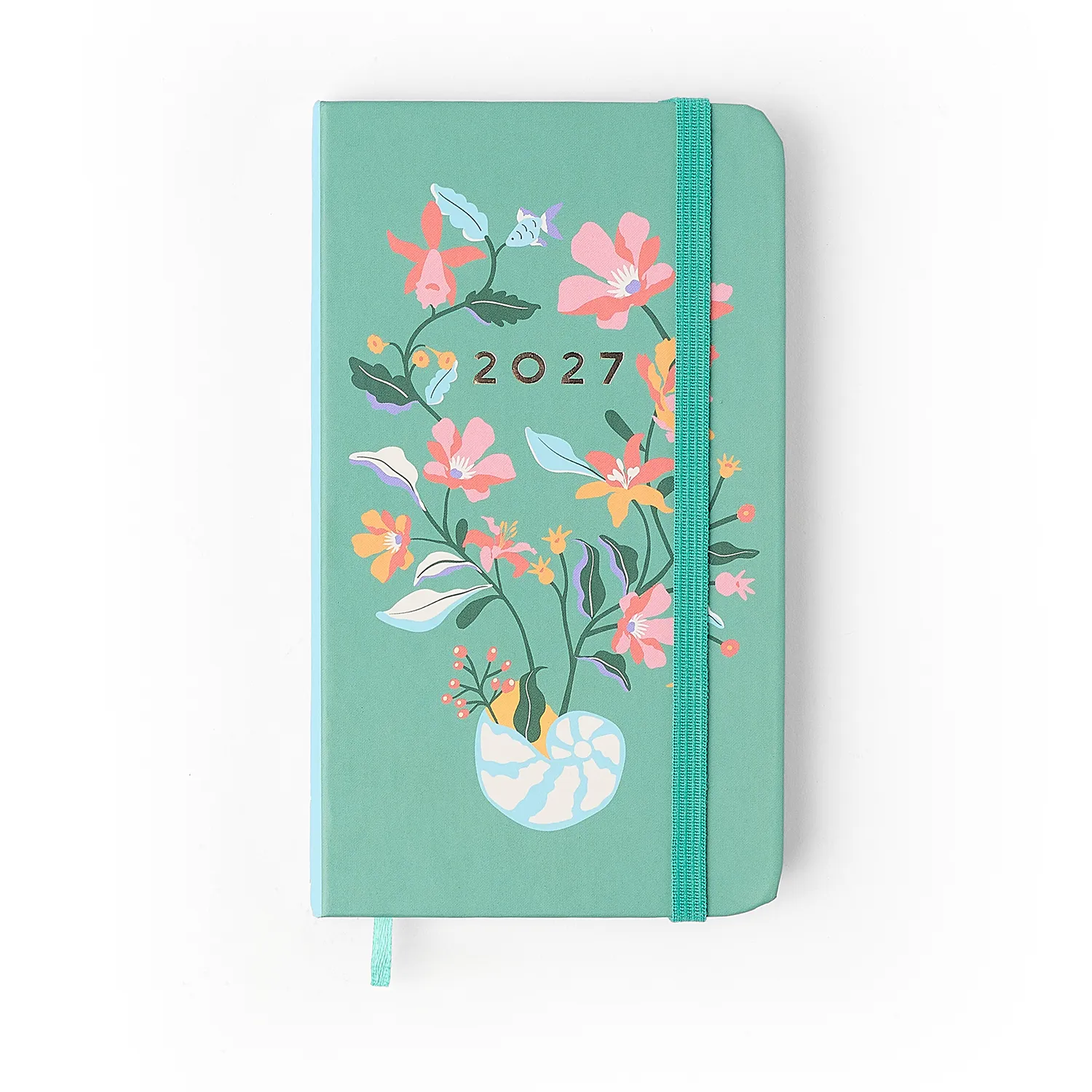 Agenda Planner Ciceros 2027 Noronha Semanal Anotações 9x15,5 Flora Marinha