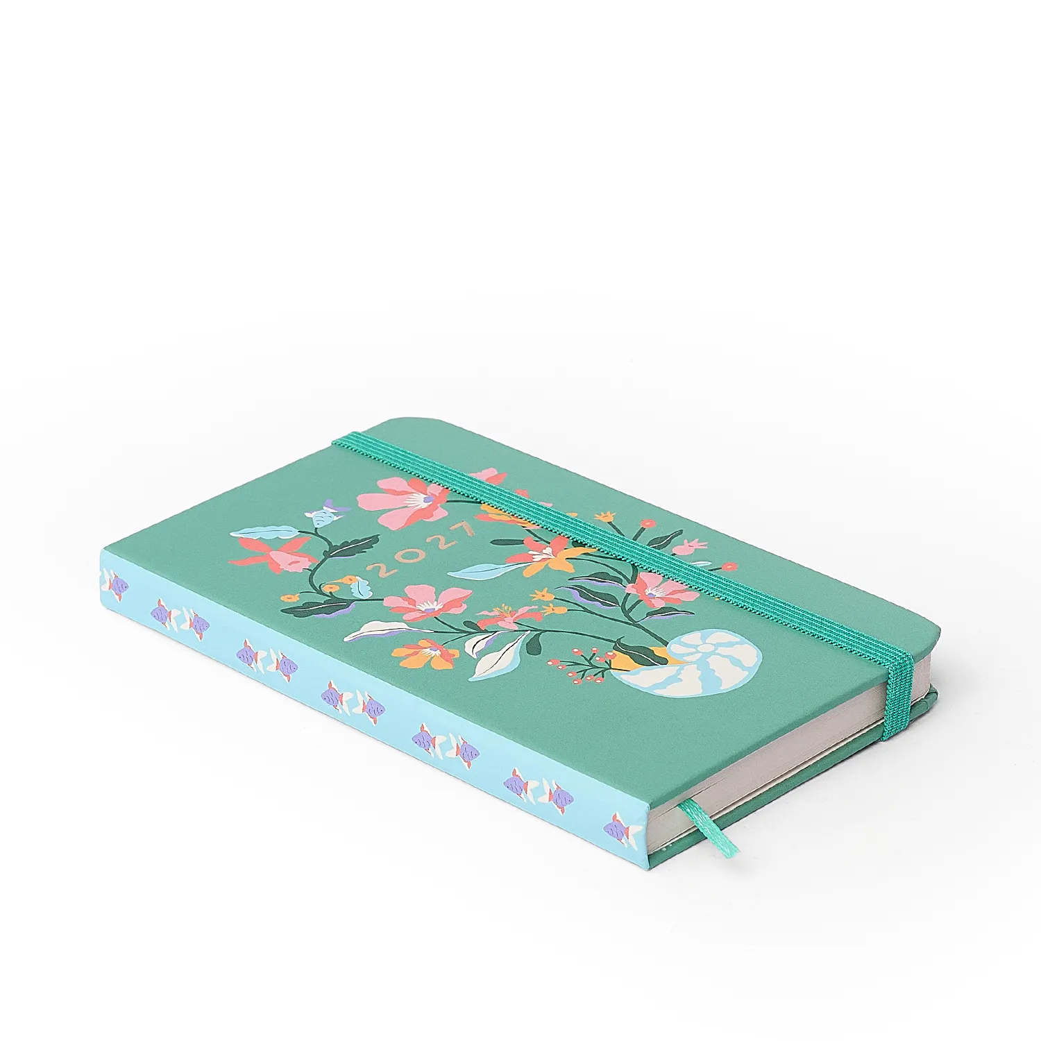 Agenda Planner Ciceros 2027 Noronha Semanal Anotações 9x15,5 Flora Marinha