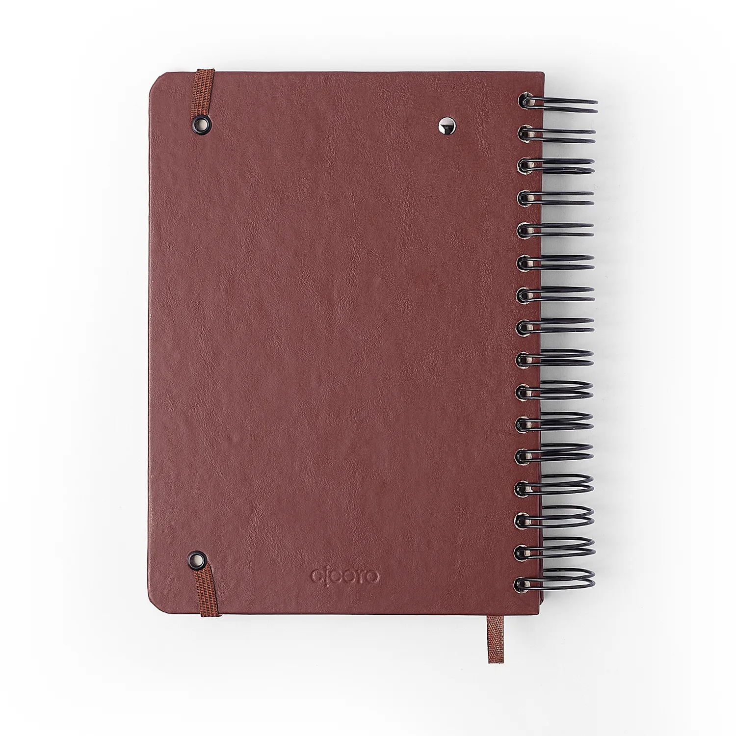 Agenda Planner Wire-o 2027 Clássica Diária A5 Café