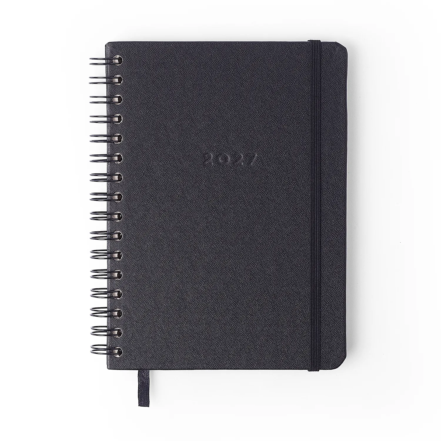Agenda Planner Wire-o 2027 Clássica Semanal Anotações A5 Preto