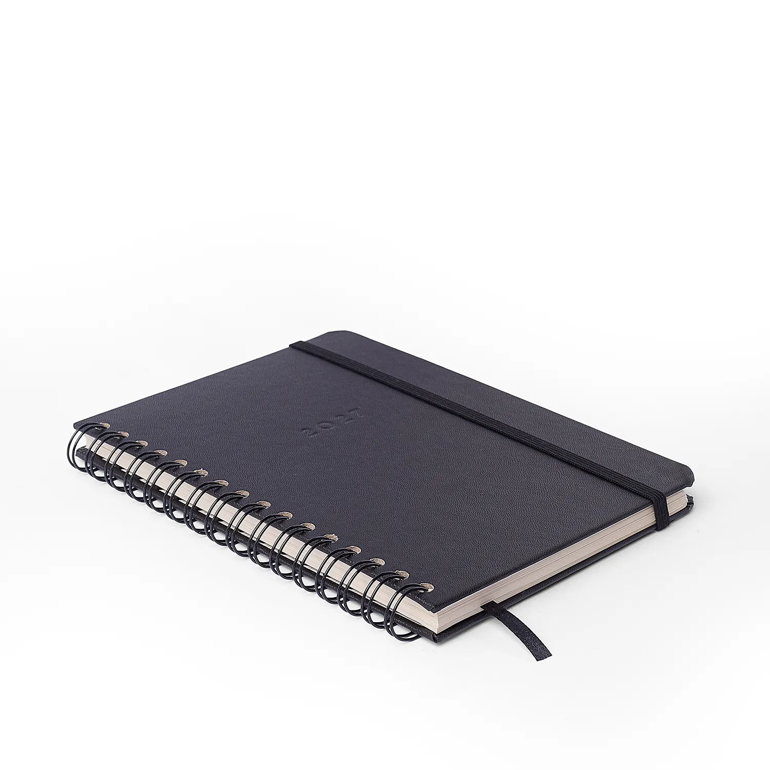 Agenda Planner Wire-o 2027 Clássica Semanal Anotações A5 Preto