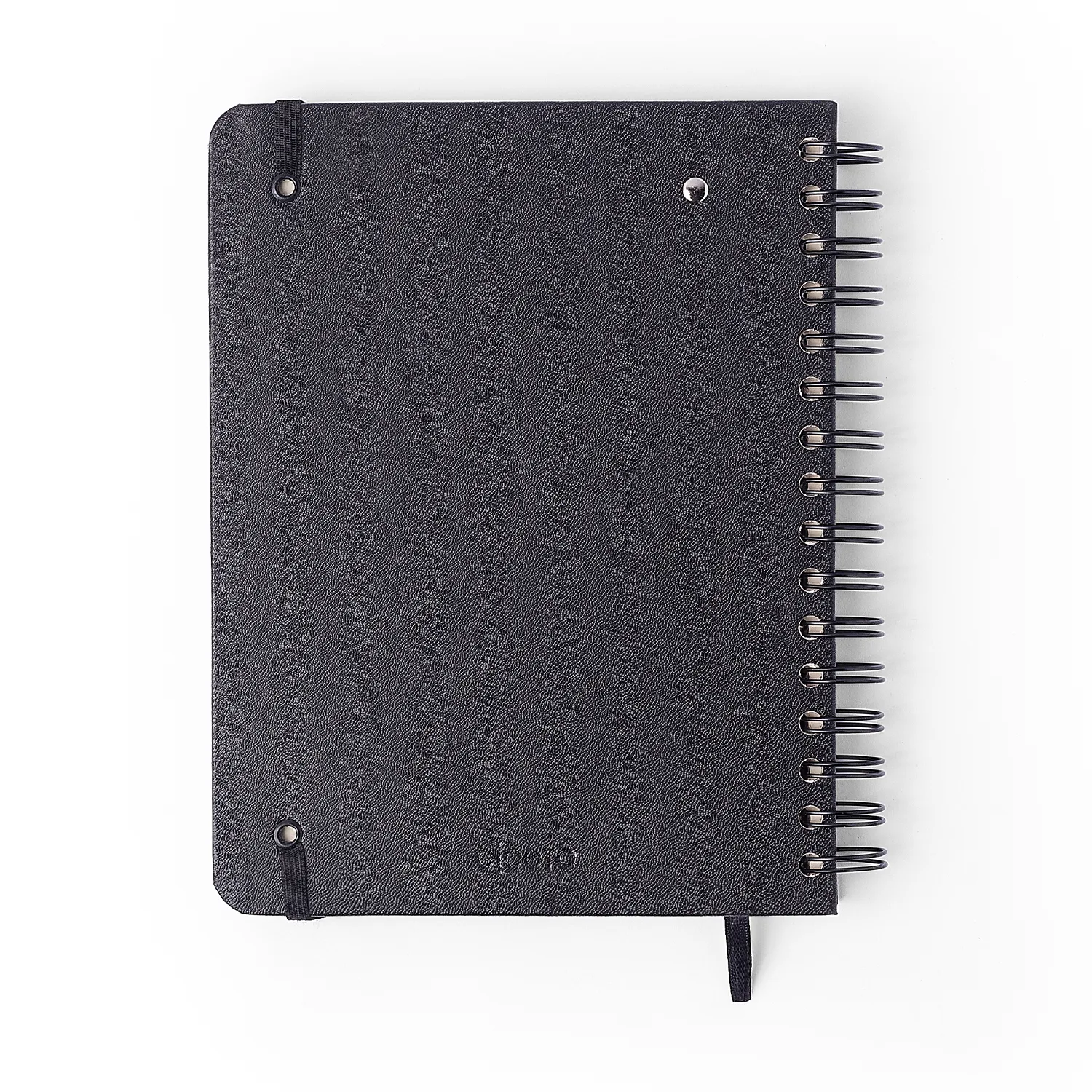Agenda Planner Wire-o 2027 Clássica Semanal Notas c/ Divisórias A5 Preta