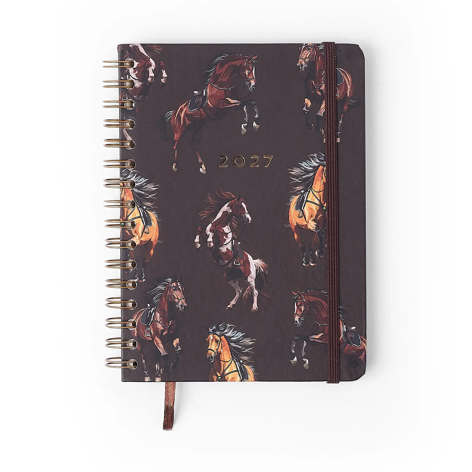 Agenda Planner Wire-o 2027 Haras Semanal Anotações A5 Alazão