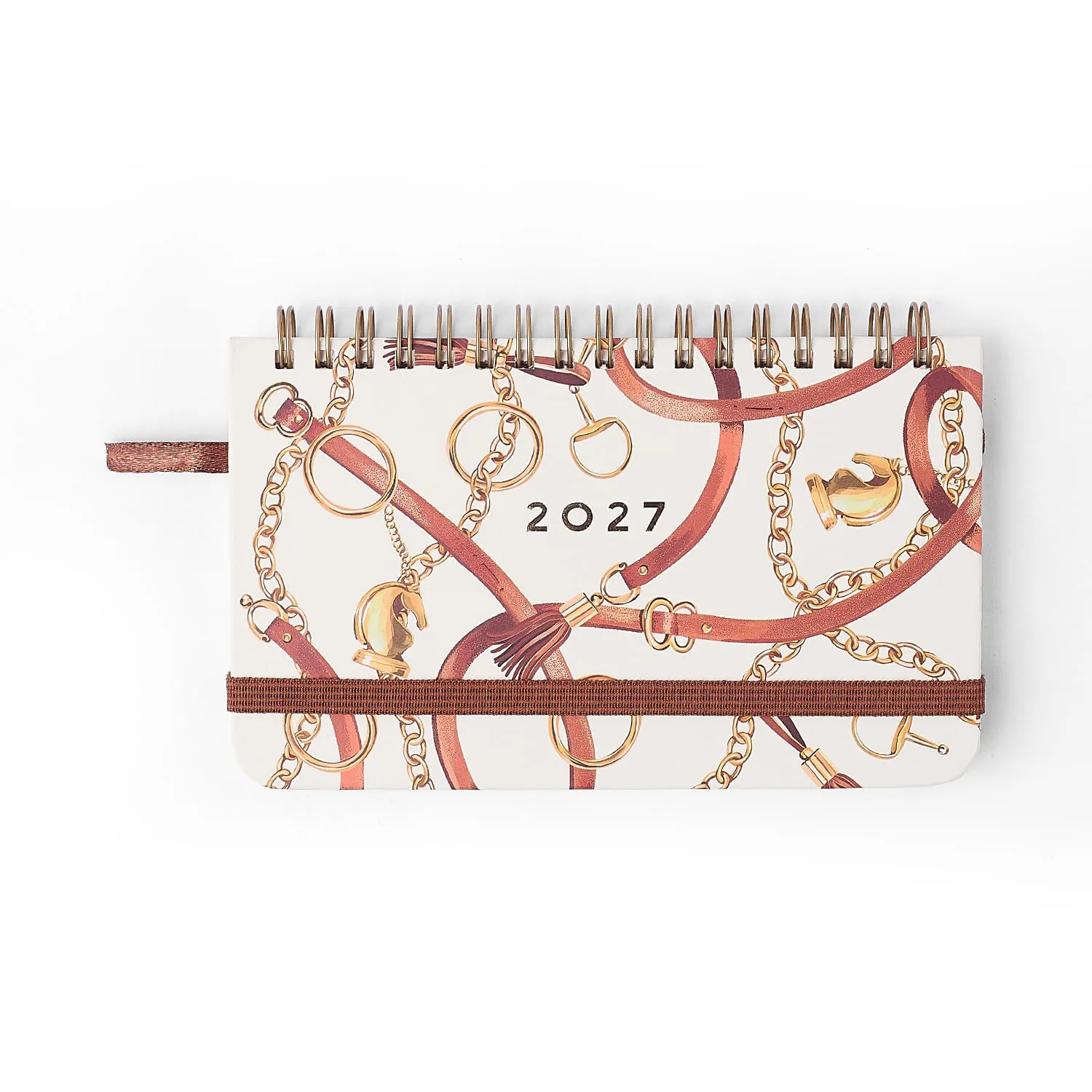 Agenda Planner Wire-o 2027 Haras Semanal Office 15,5x9 Selaria Off White