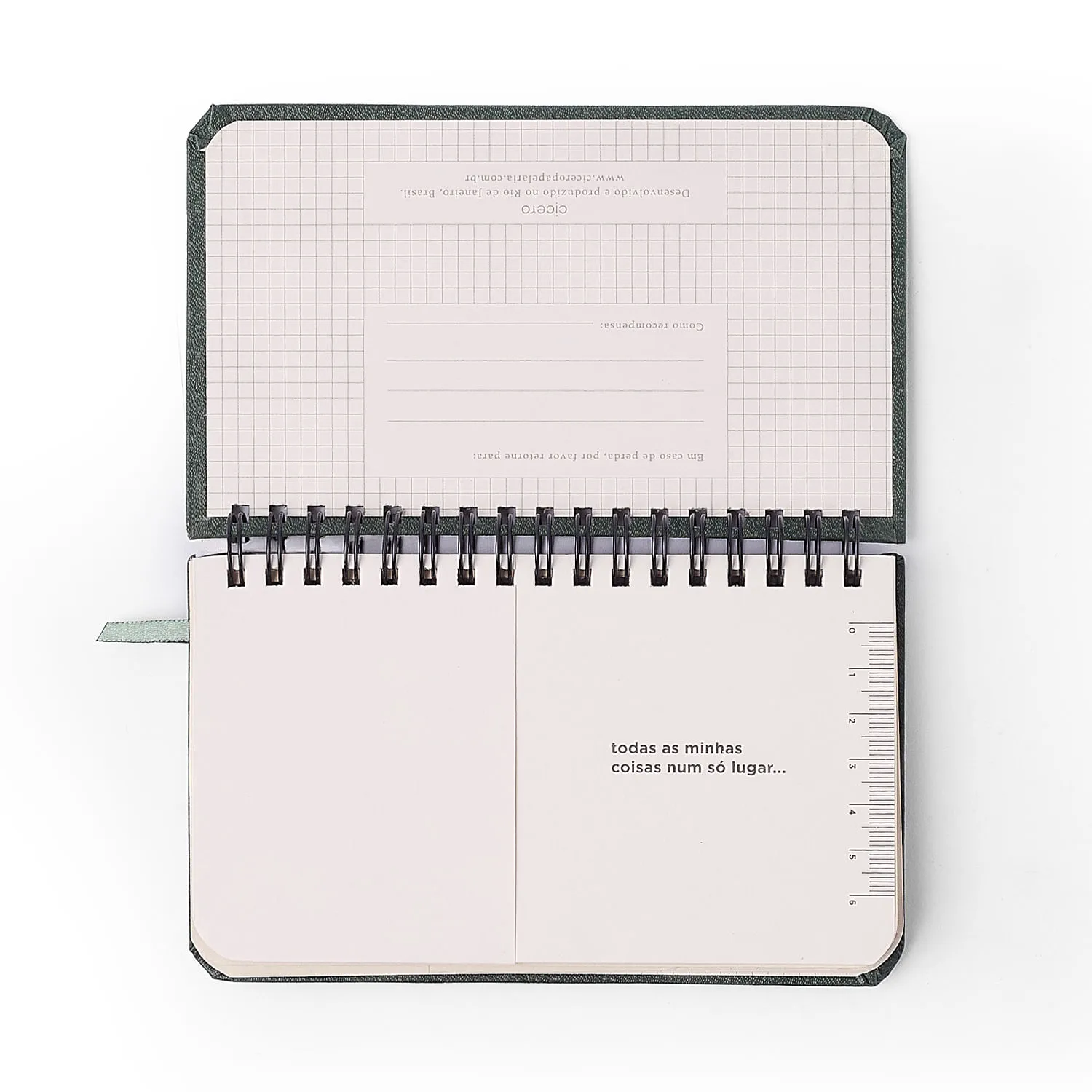 Agenda Planner Wire-o 2027 Haras Semanal Office 15,5x9 Selaria Off White