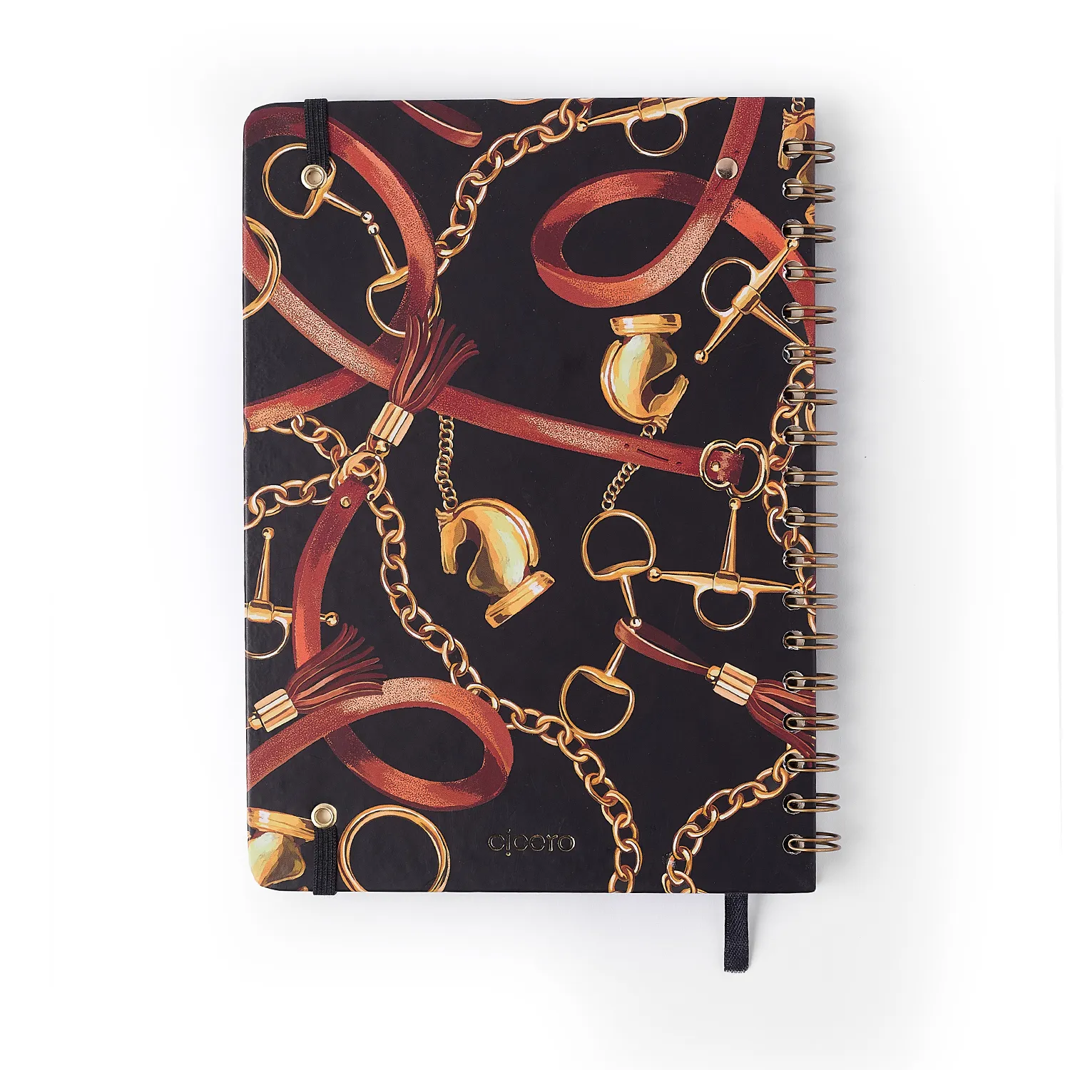 Agenda Planner Wire-o 2027 Haras Semanal Planejamento 17x24 Selaria Preto