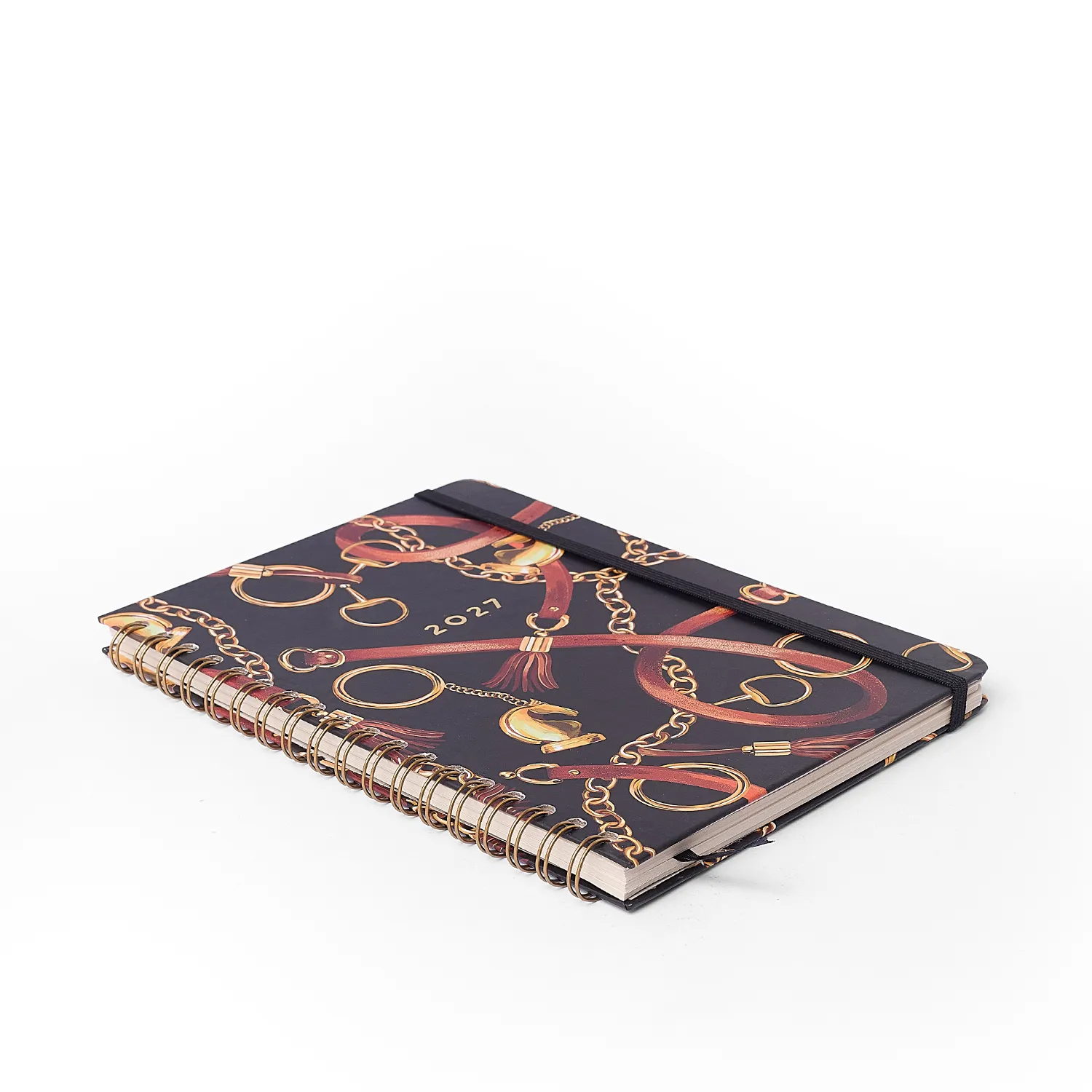 Agenda Planner Wire-o 2027 Haras Semanal Planejamento 17x24 Selaria Preto