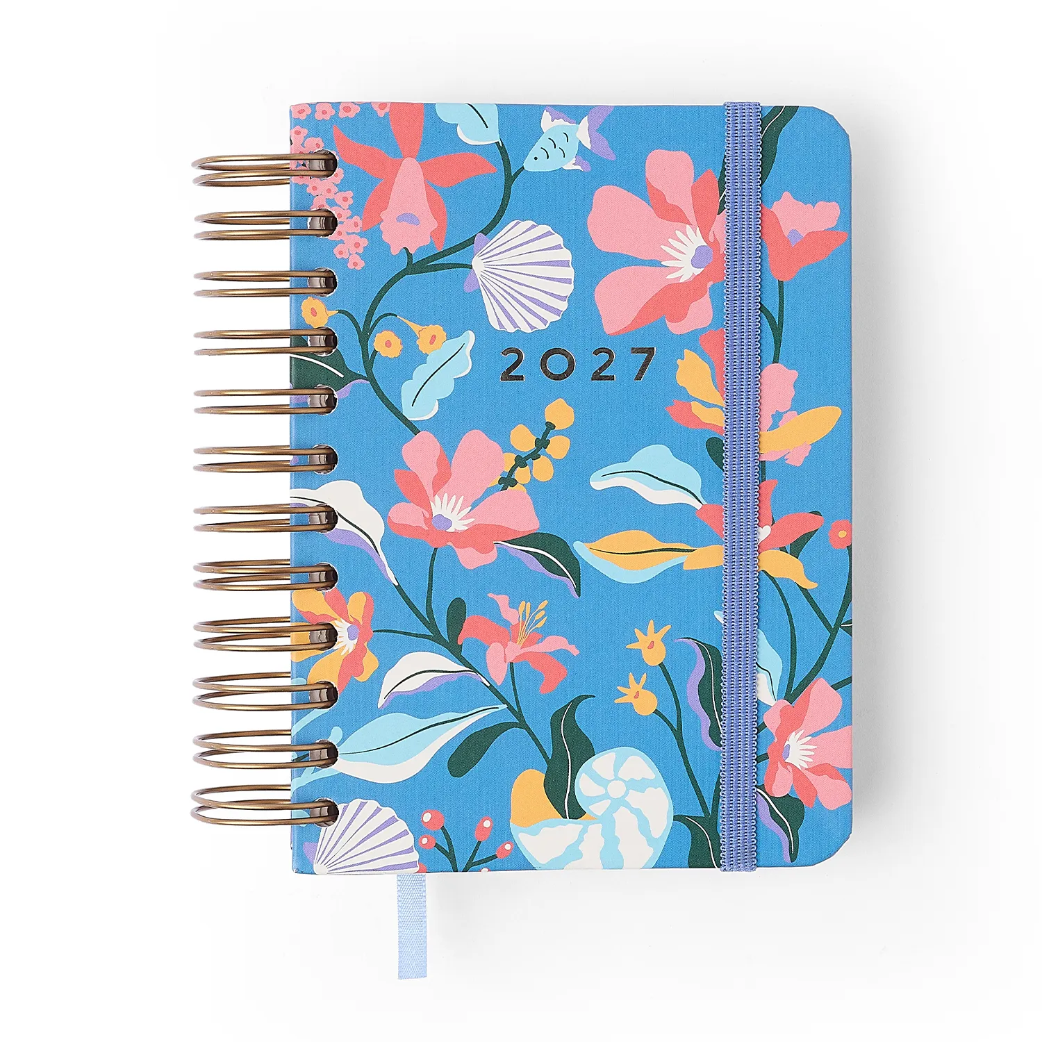 Agenda Planner Wire-o 2027 Noronha Diária 11,5x16 Baia do Sancho