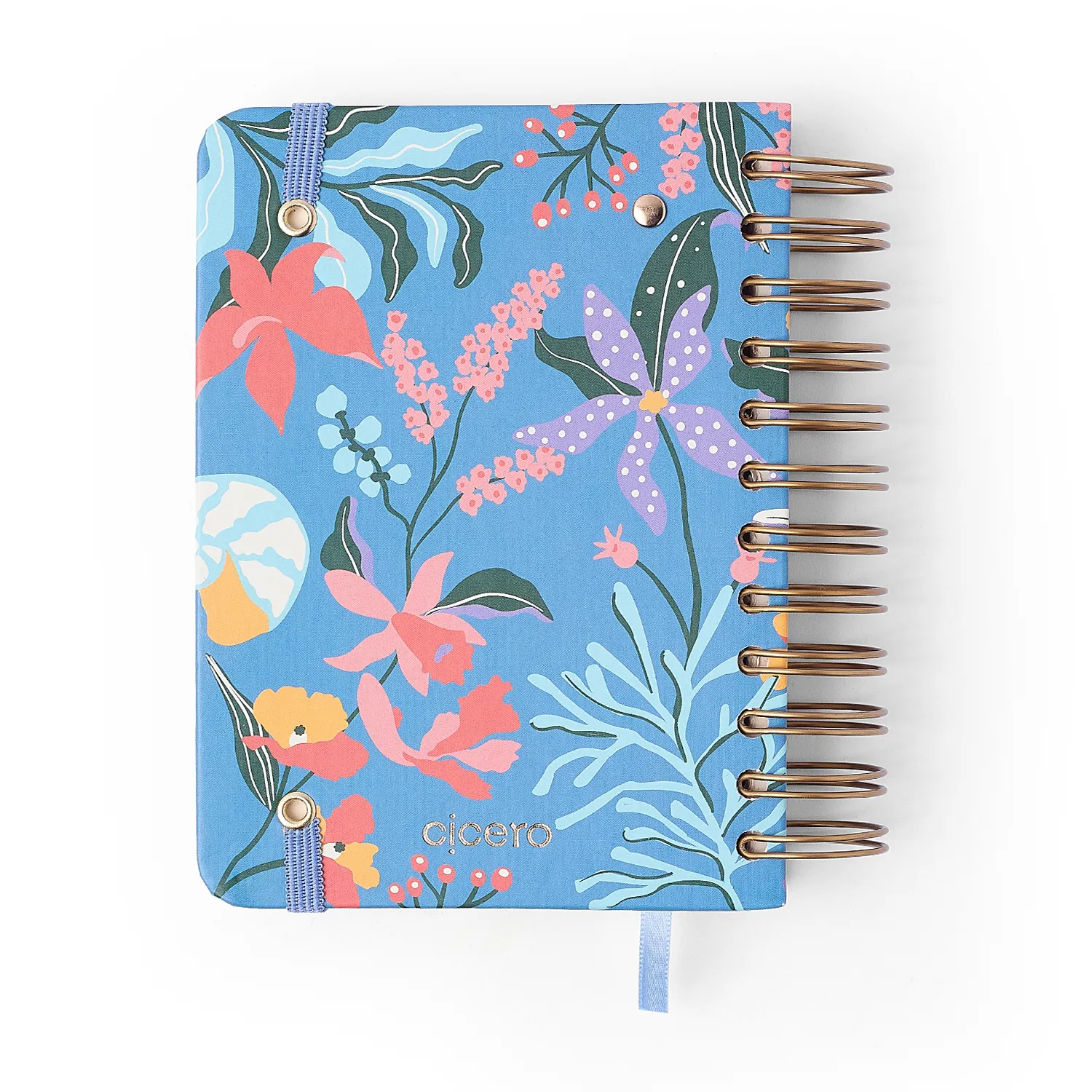 Agenda Planner Wire-o 2027 Noronha Diária 11,5x16 Baia do Sancho