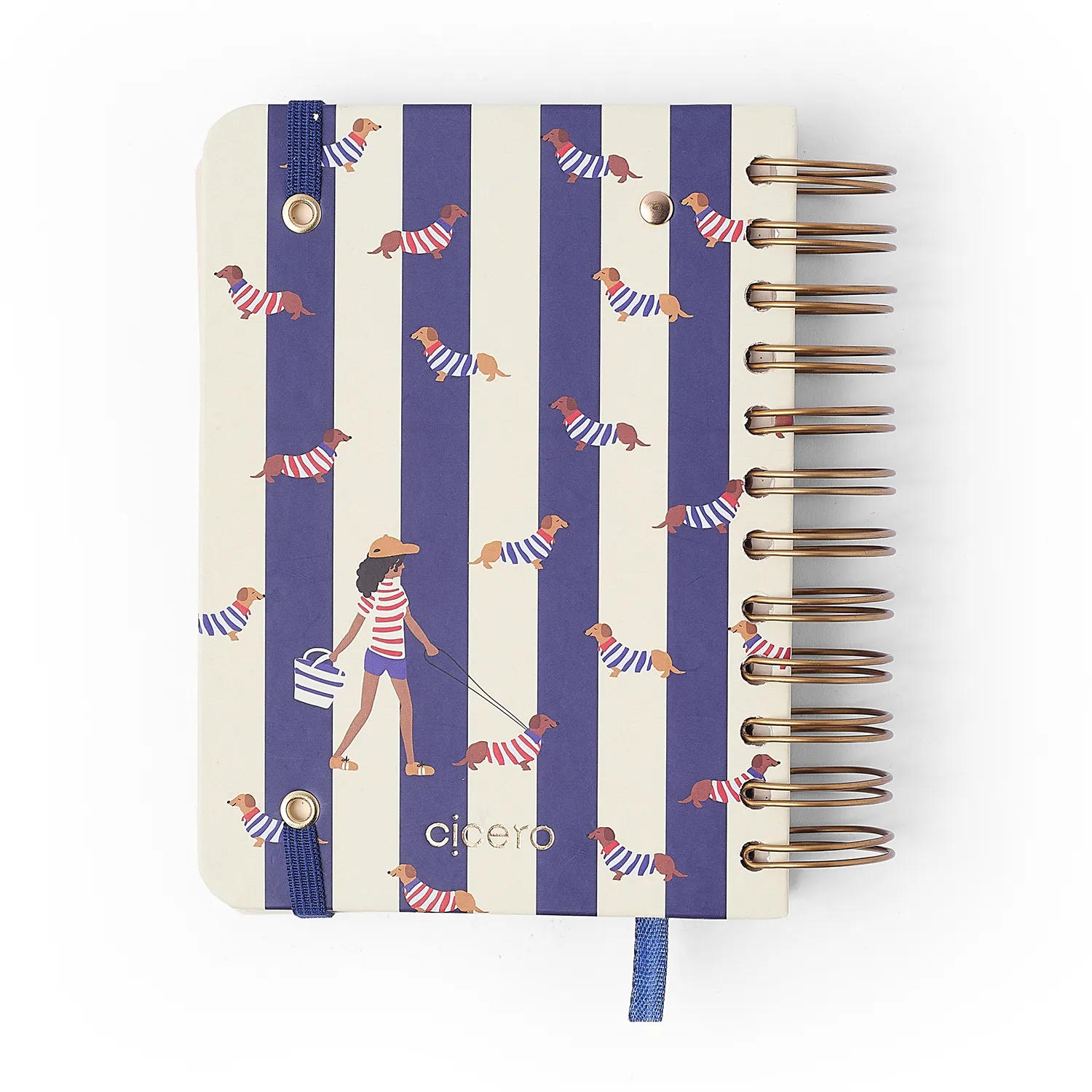 Agenda Planner Wire-o 2027 Petit Diária 11,5x16 Passeio