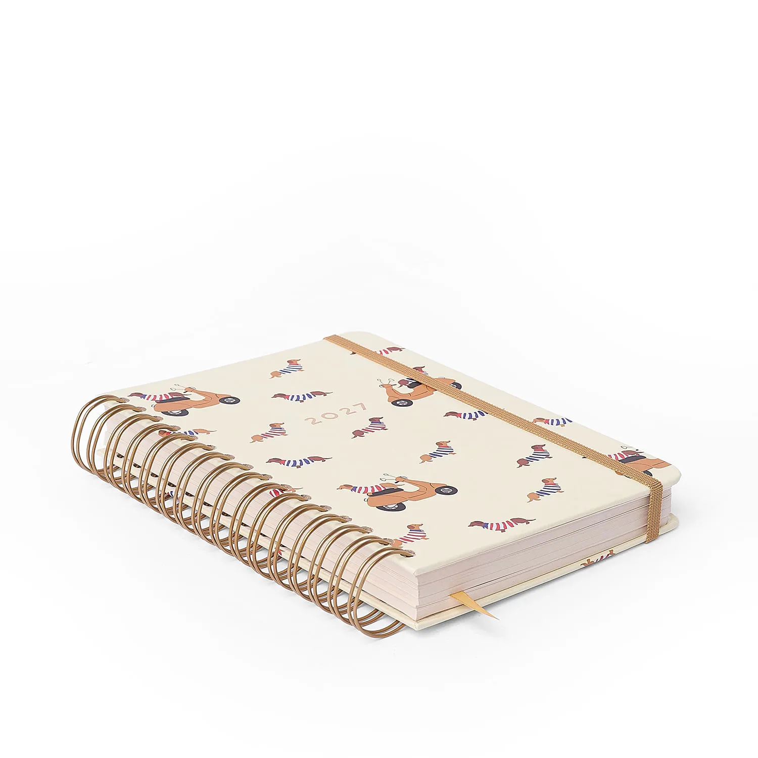 Agenda Planner Wire-o 2027 Petit Diária A5 Lambreta