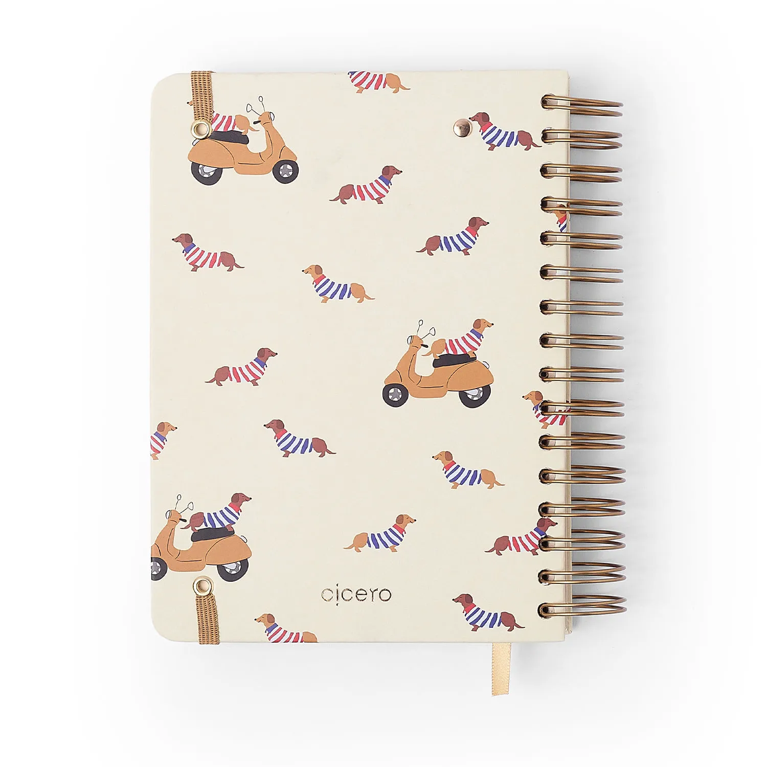 Agenda Planner Wire-o 2027 Petit Diária A5 Lambreta