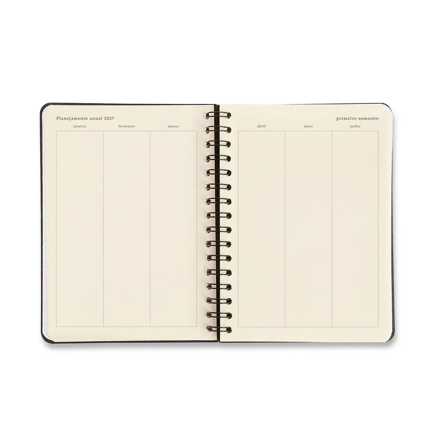 Agenda Planner Wire-o 2027 Petit Diária A5 Lambreta