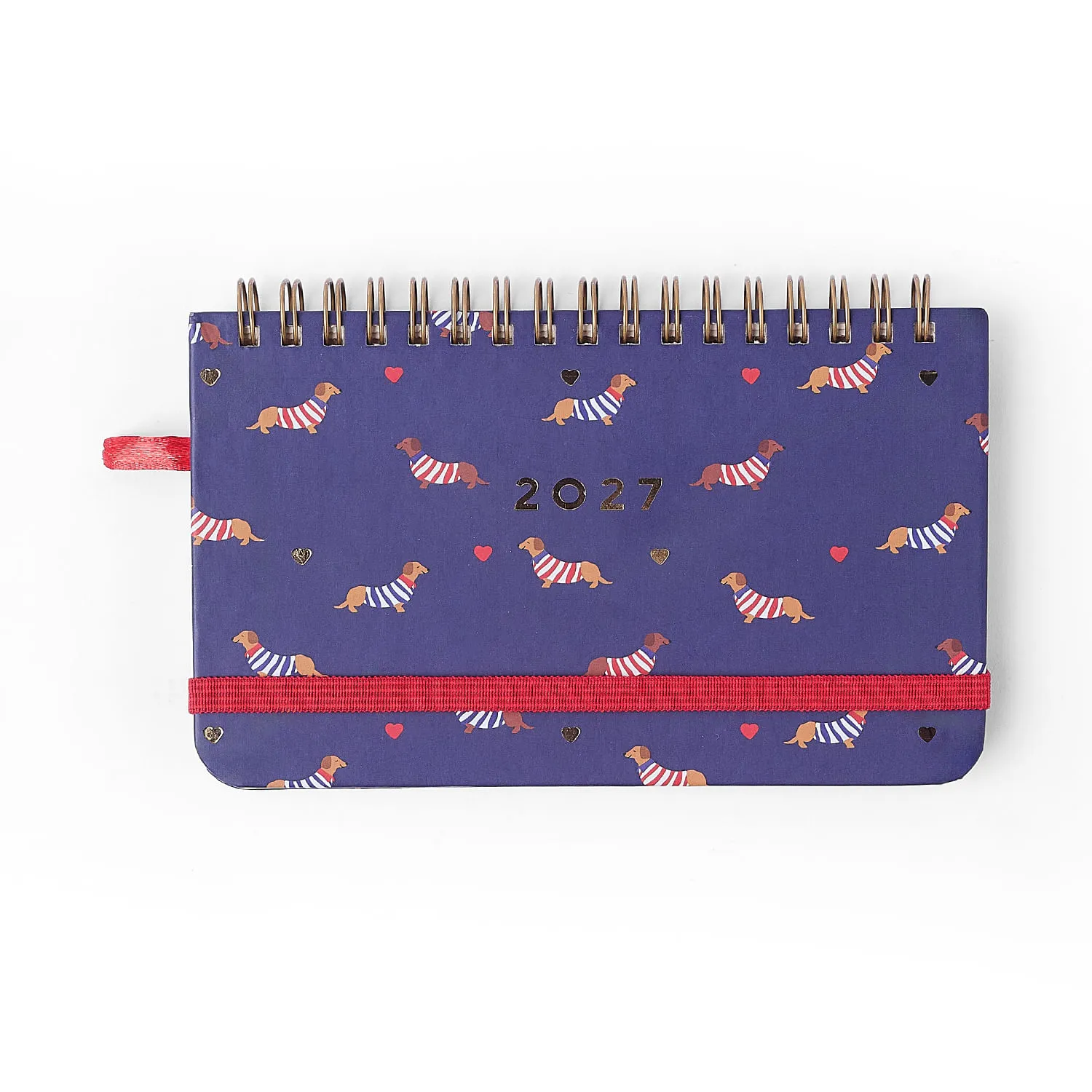 Agenda Planner Wire-o 2027 Petit Semanal Office 15,5x9 Amor