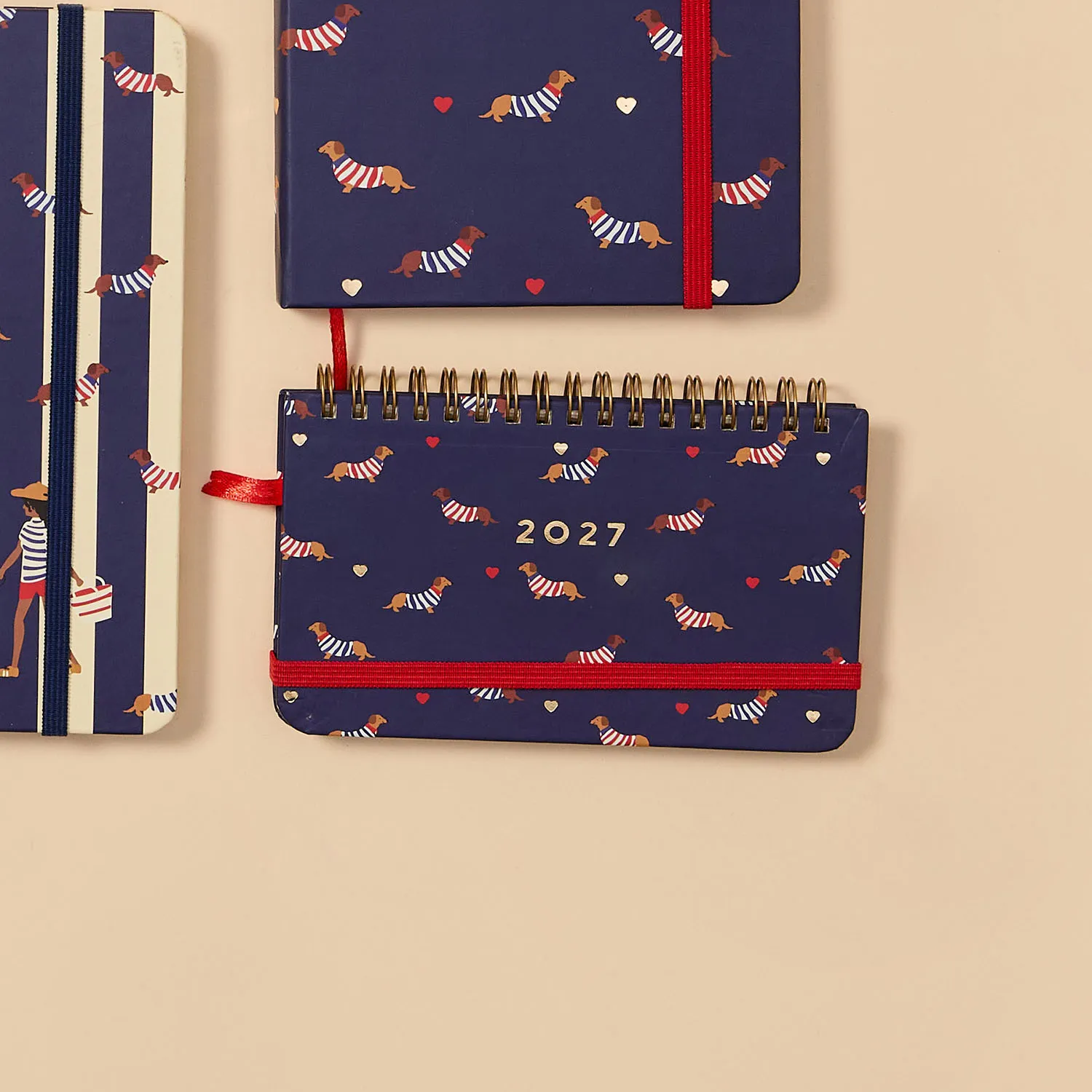 Agenda Planner Wire-o 2027 Petit Semanal Office 15,5x9 Amor