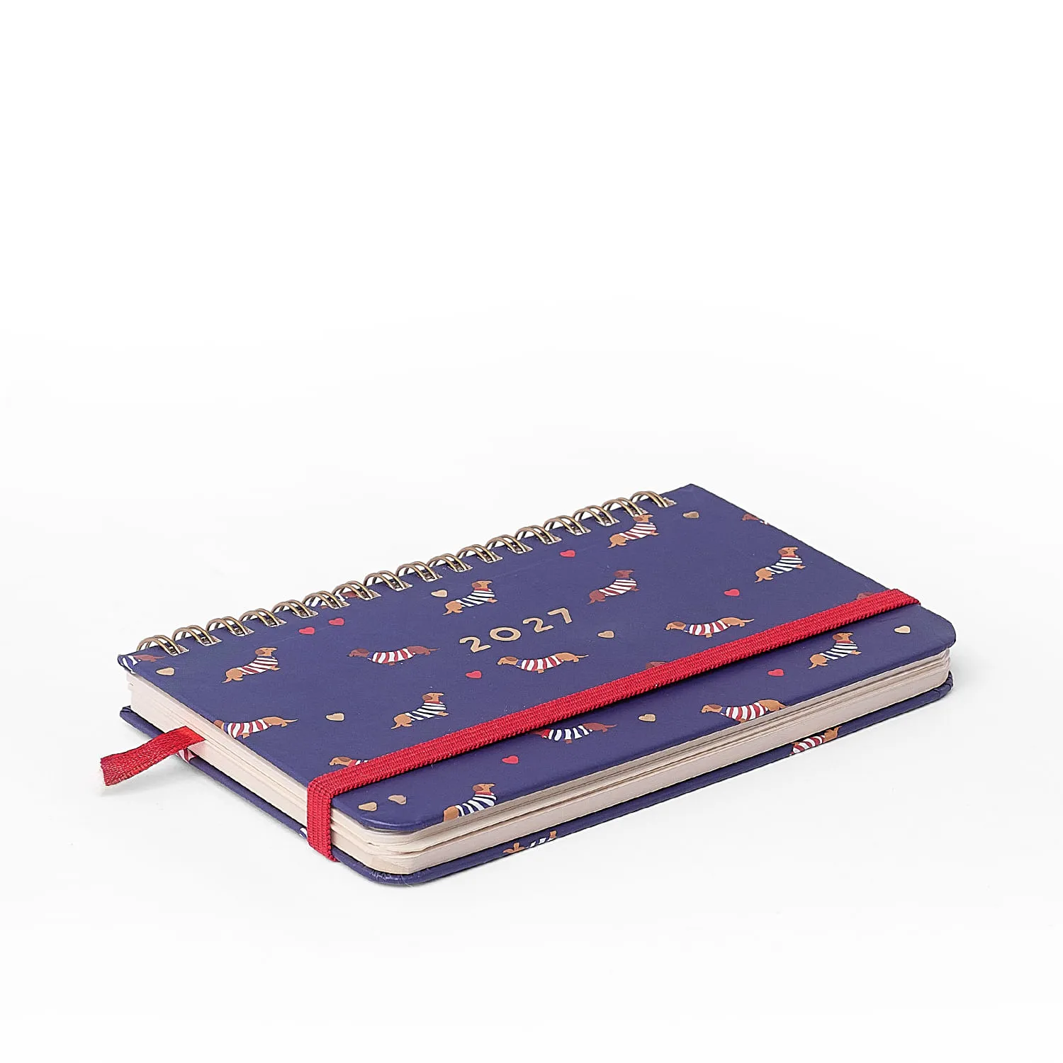 Agenda Planner Wire-o 2027 Petit Semanal Office 15,5x9 Amor
