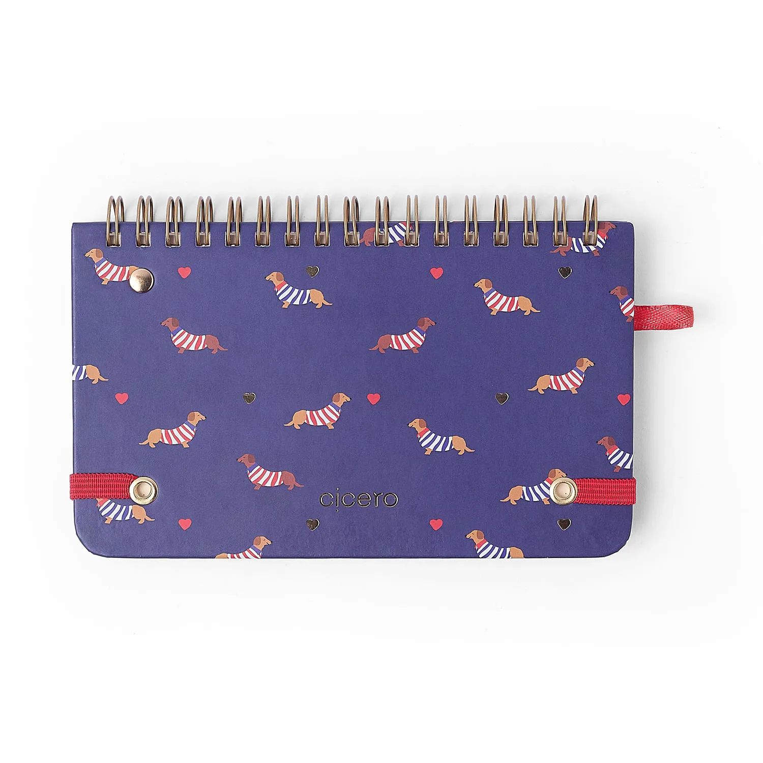 Agenda Planner Wire-o 2027 Petit Semanal Office 15,5x9 Amor