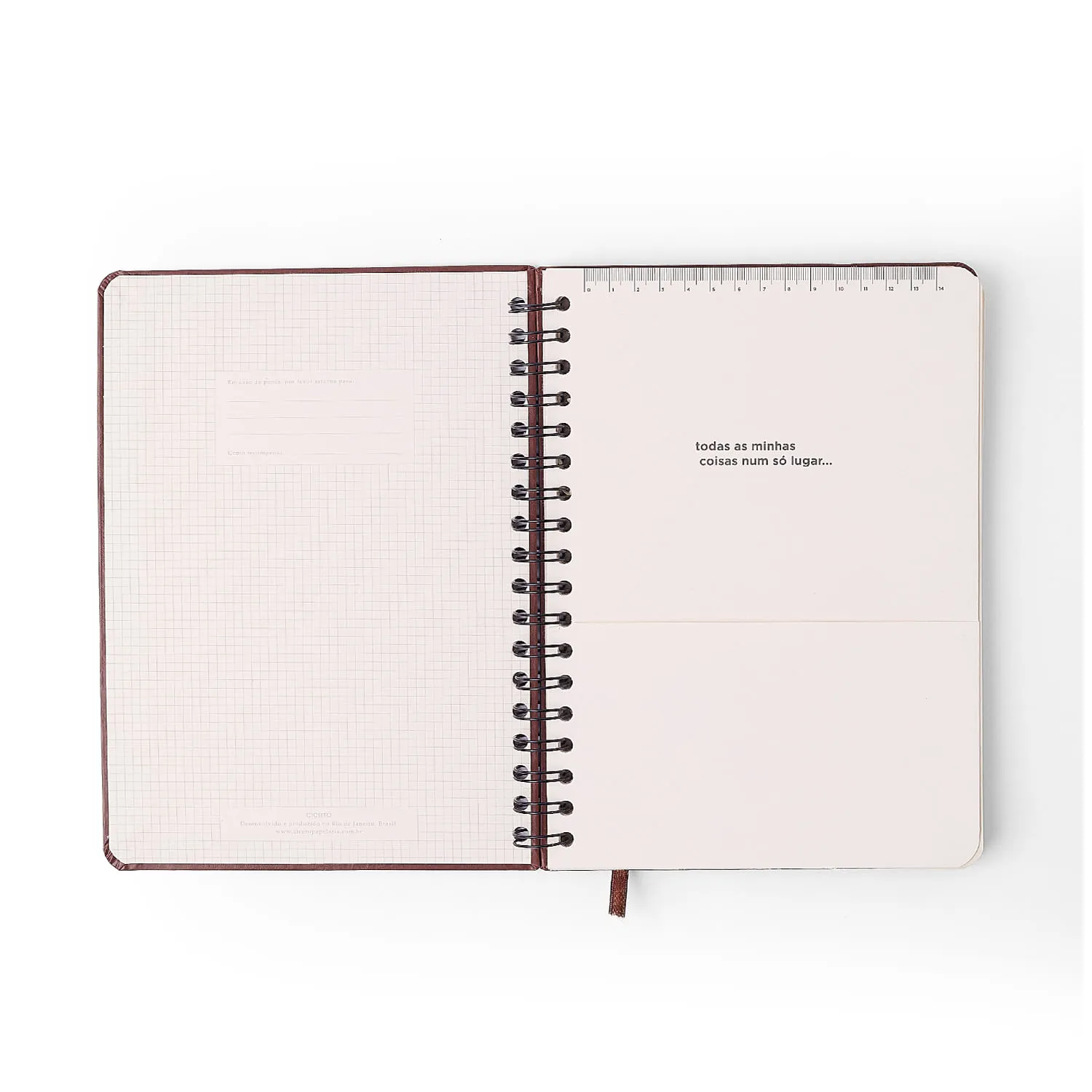 Agenda Planner Wire-o 2027 Petit Semanal Planejamento 17x24 Lambreta