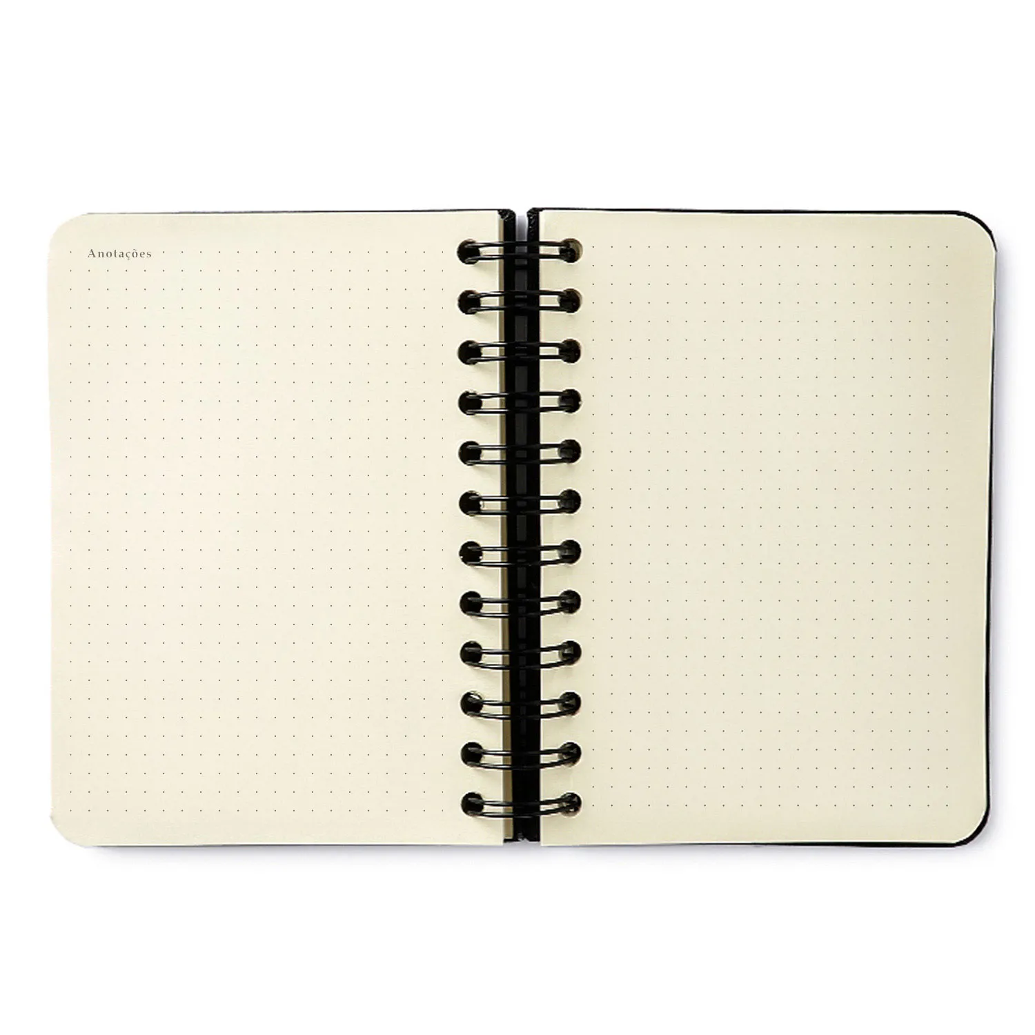 Agenda Planner Wire-o 2027 Relicário Diária 11,5x16 Realeza Off White