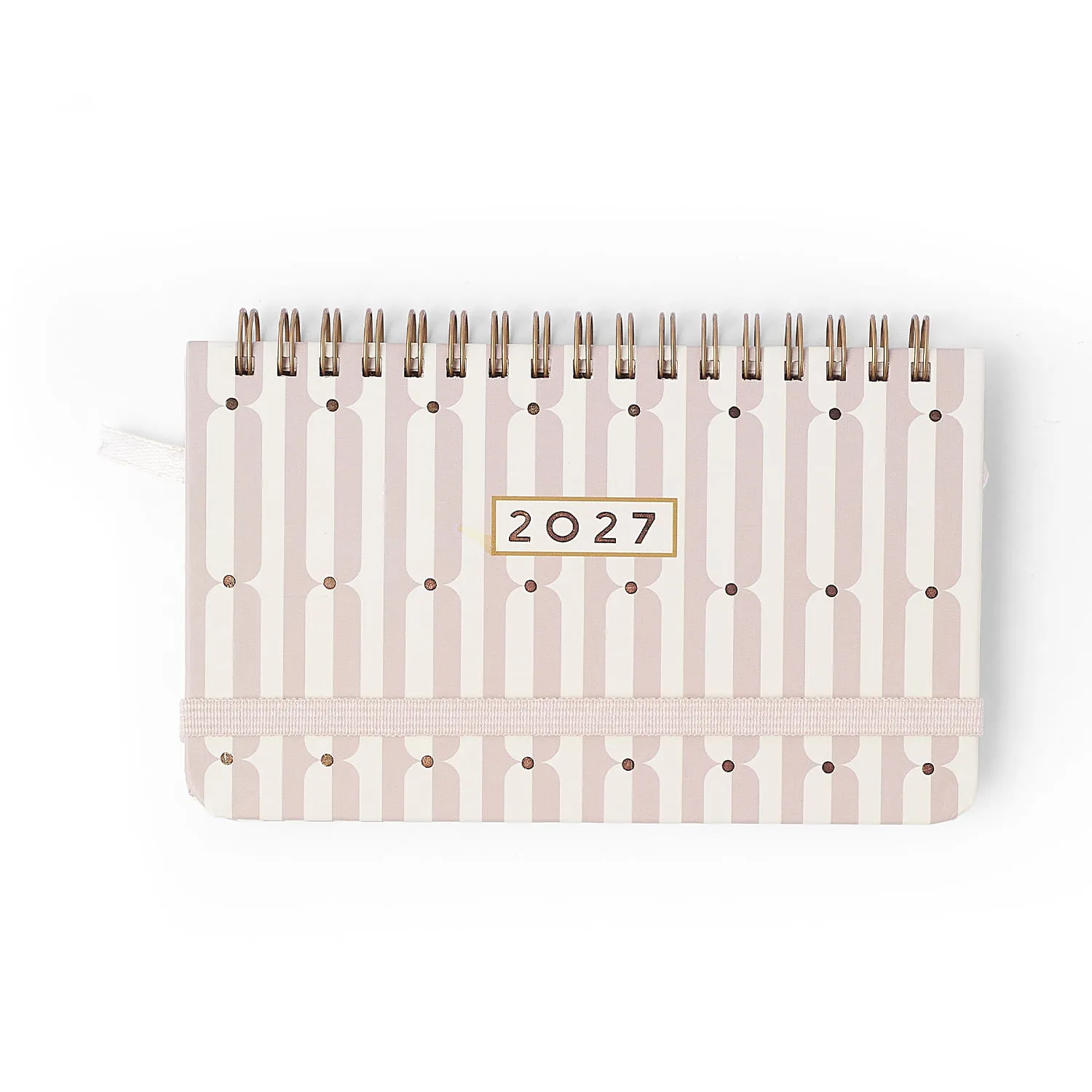 Agenda Planner Wire-o 2027 Veredas Semanal Office 15,5x9 Gelo