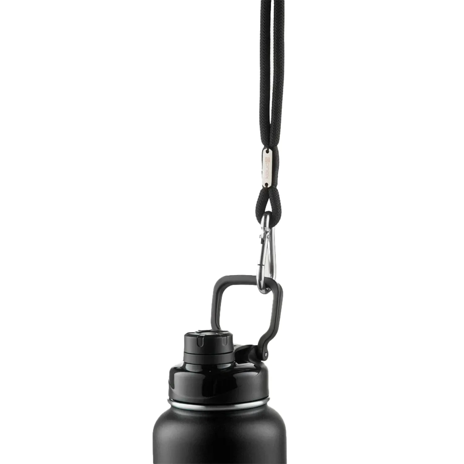 Alça Tirante Com Mosquetão Super Resistente Preto Kouda (1034103)