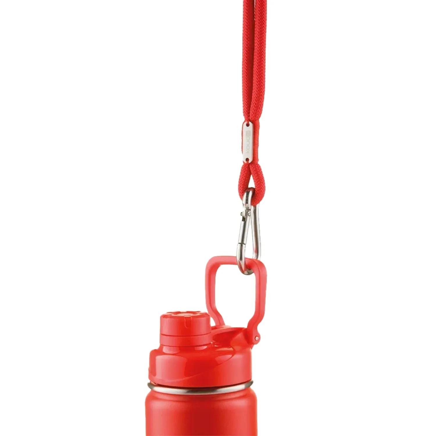 Alça Tirante Com Mosquetão Super Resistente Vermelho Kouda (1034102)