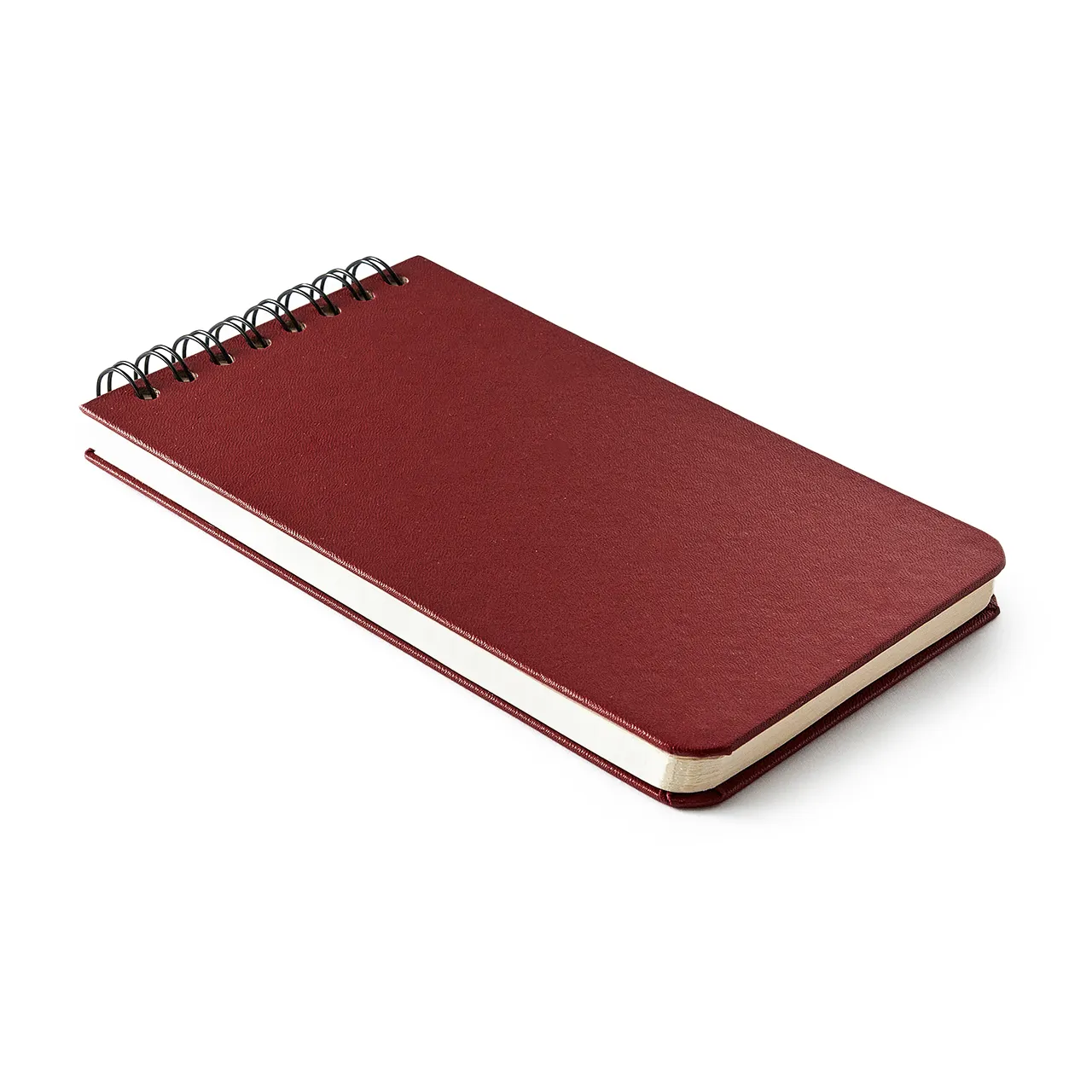 Bloco Wire-O Clássica Pautado 12X20 Vermelho Quente