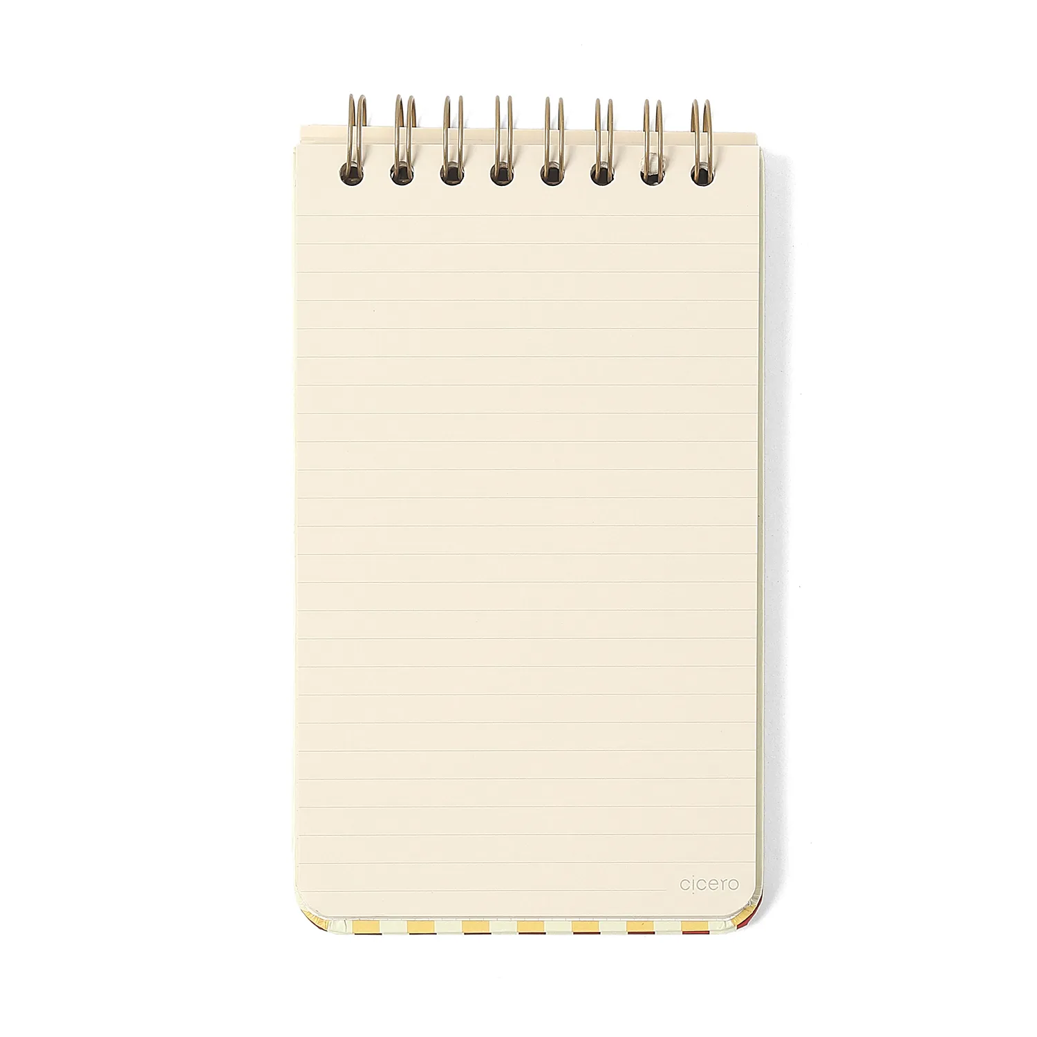 Bloco Wire-O Trancoso Pautado 12X20 Off White